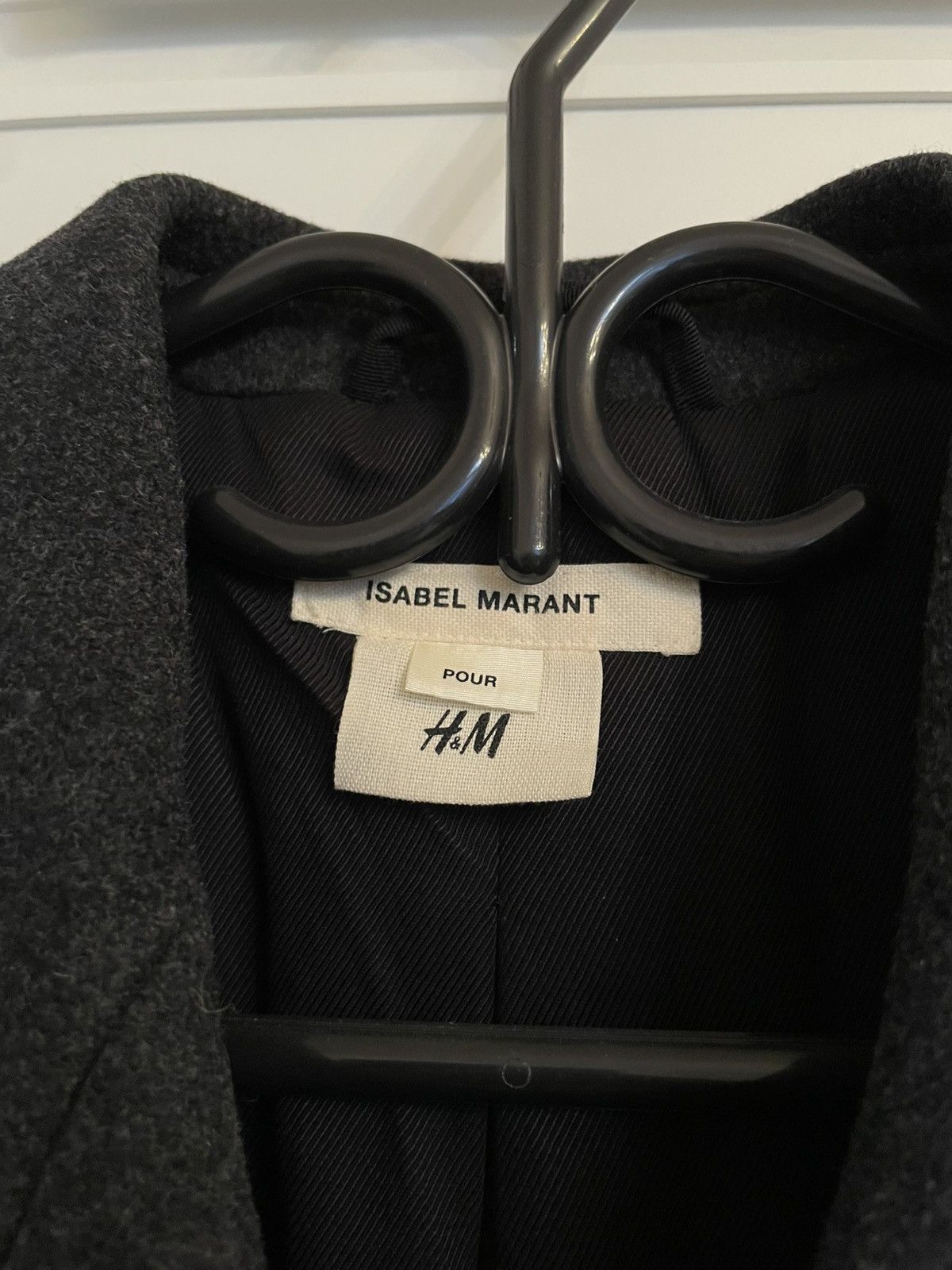 H&M × Isabel Marant H&M x Isabel Marant grey pea coat Size US S / EU 44-46 / 1 - 2 Thumbnail