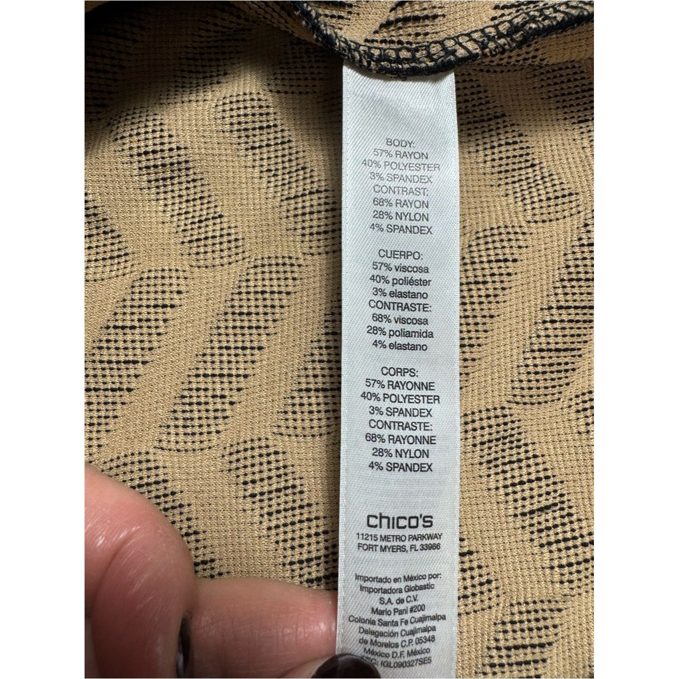 Chicos Chico's Chevron Open Front Cardigan Size 3 US XL Size XL / US 12-14 / IT 48-50 - 7 Thumbnail