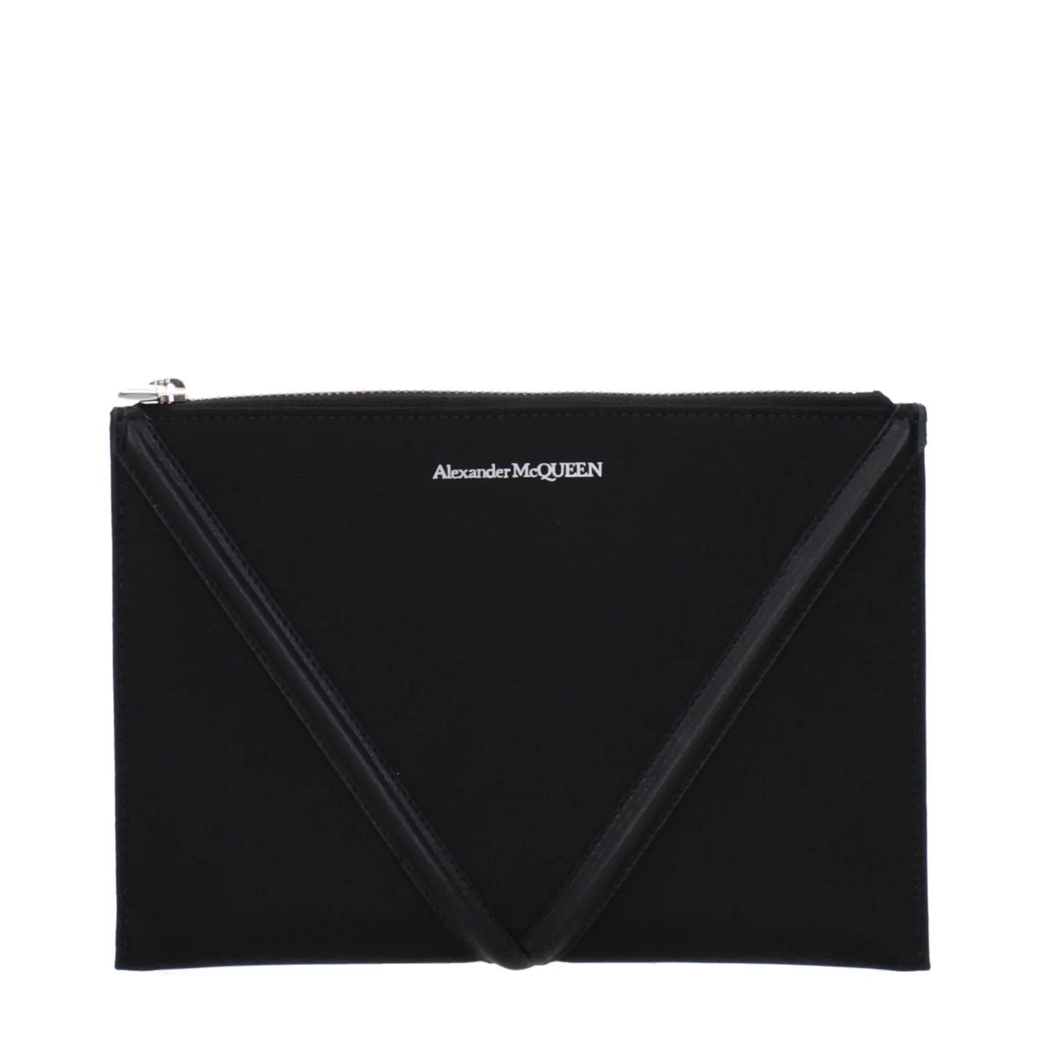 Alexander McQueen ob1o1e0225 Size: OS / Fabric Clutch in Black Size ONE SIZE - 1 Thumbnail