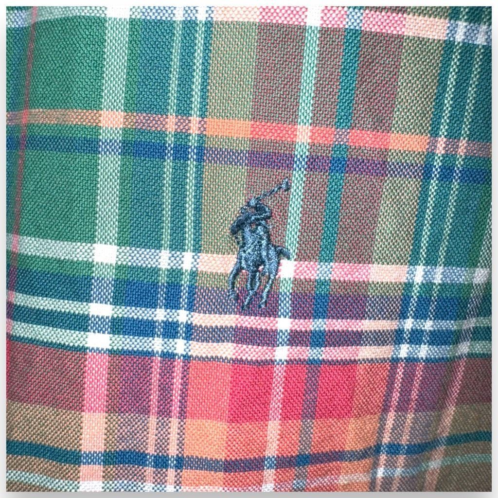 Polo Ralph Lauren Polo Ralph Lauren Custom Fit Oxford Button Down Shirt L Size US L / EU 52-54 / 3 - 7 Thumbnail