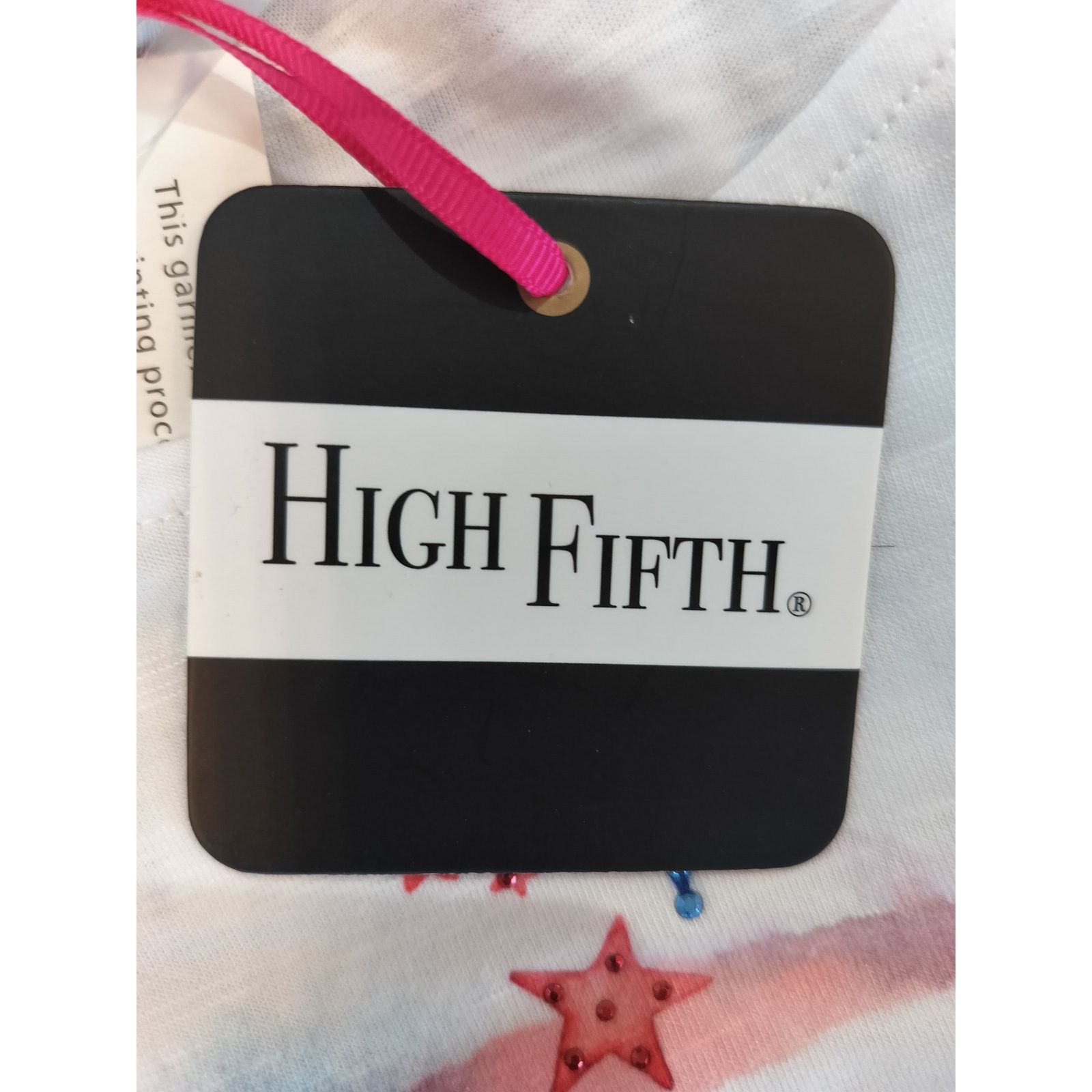 Other High Fifth Women’s Medium Graphic Tee Casual Short Sleeve Size M / US 6-8 / IT 42-44 - 4 Thumbnail