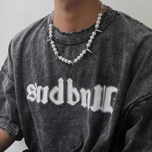 VIBE Pearl Spiked Necklace Size ONE SIZE - 8 Thumbnail