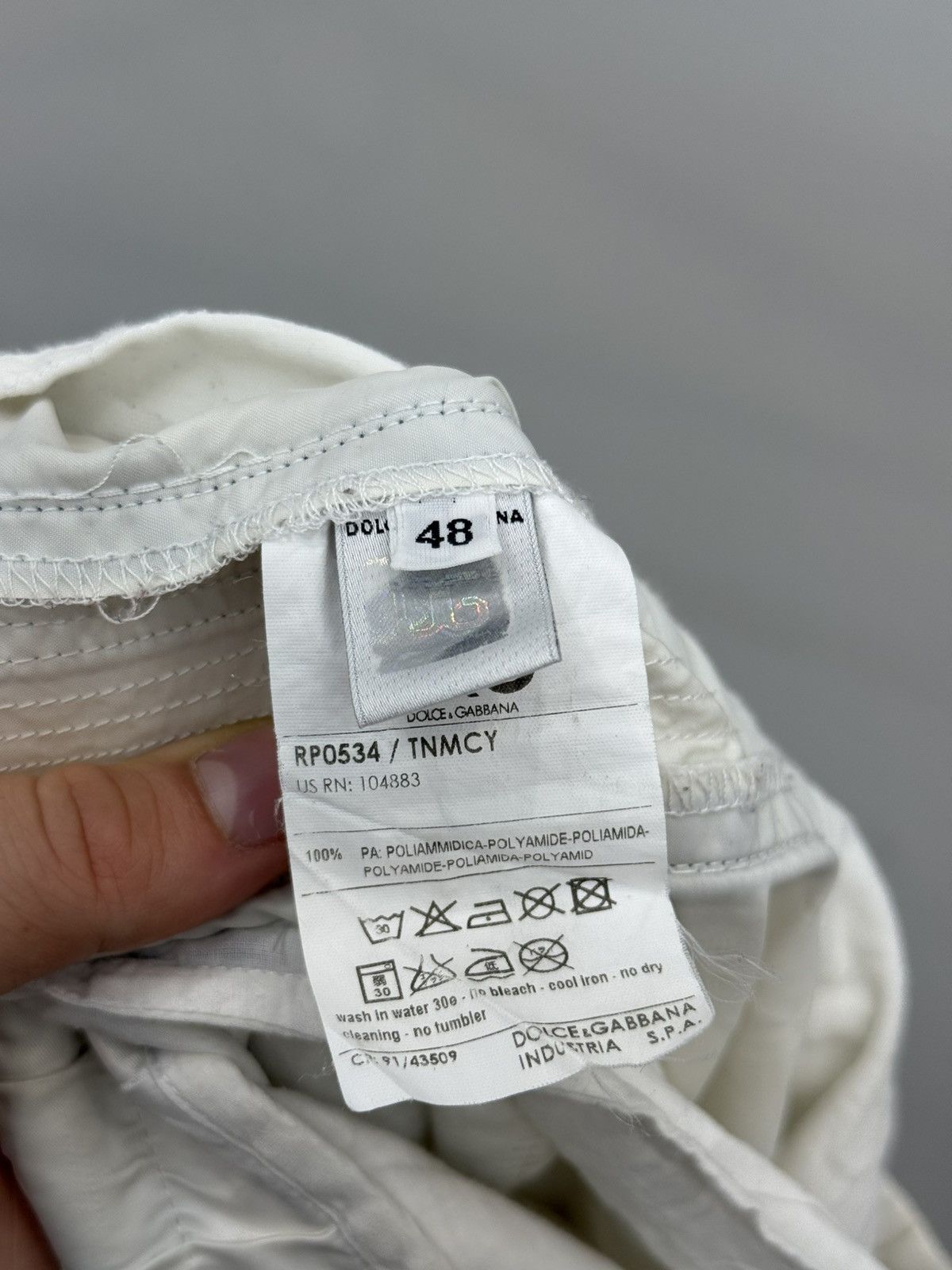 Dolce & Gabbana Dolce & Gabbana Nylon Sweatpants Style Pants Size US 32 / EU 48 - 6 Thumbnail