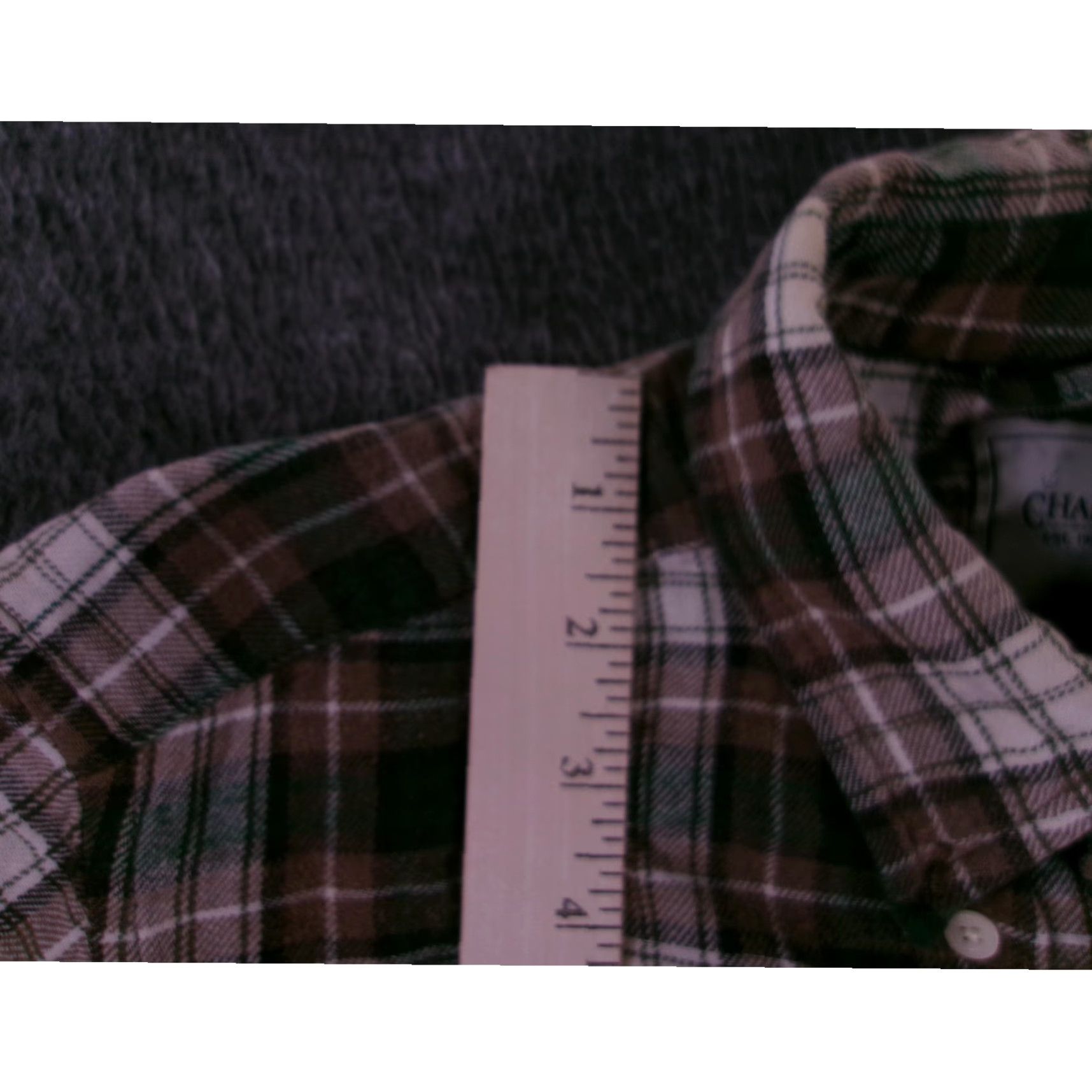 Chaps VINTAGE Chaps Men’s Small Flannel Shirt Long Sleeve Plaid Brown Green Cotton Casual Outdoor Fall Winter Size US S / EU 44-46 / 1 - 5 Thumbnail