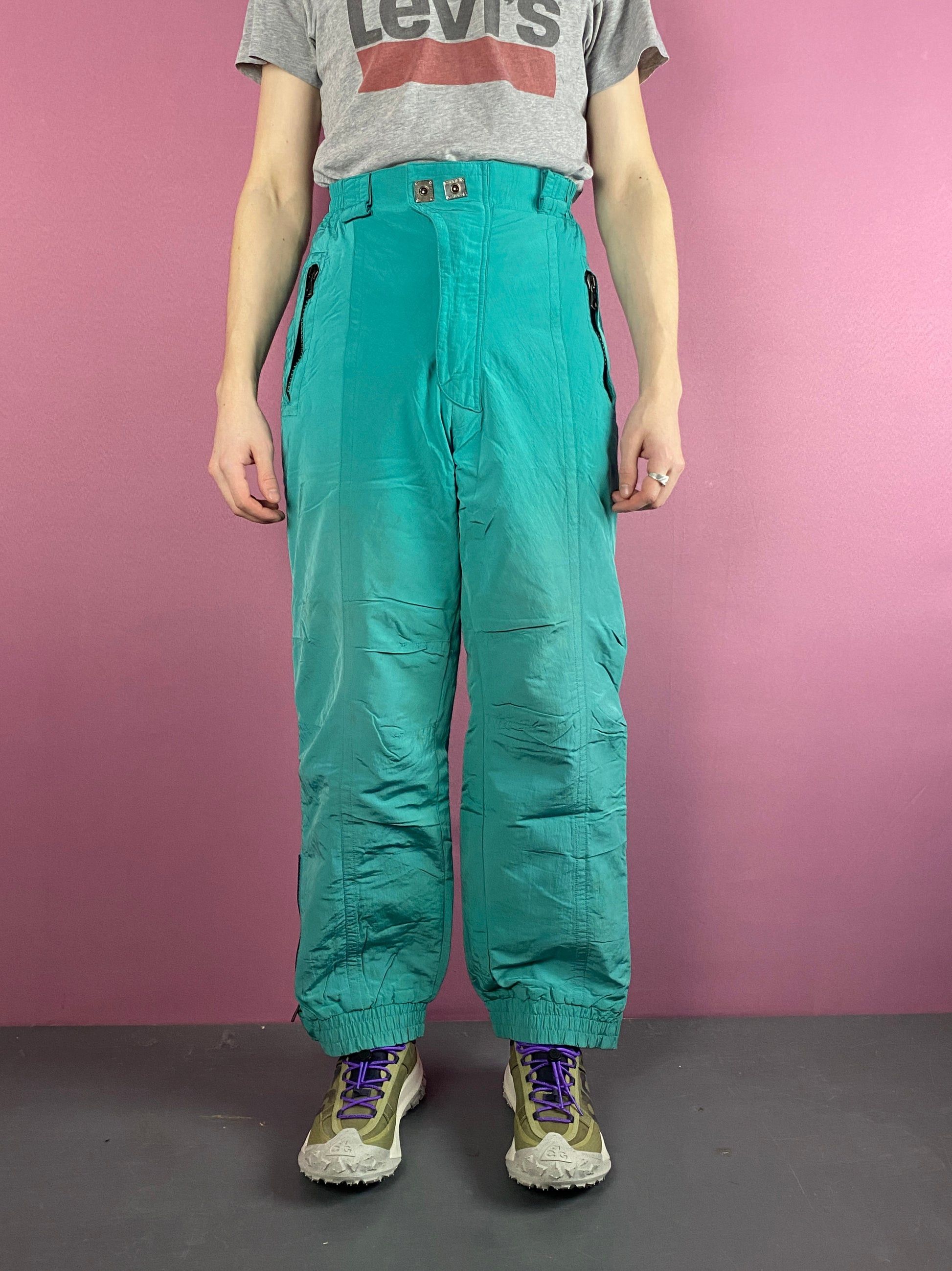 Vintage 90s Silvy Vintage Men's Snow Ski Pants - M Size US 34 / EU 50 - 3 Thumbnail