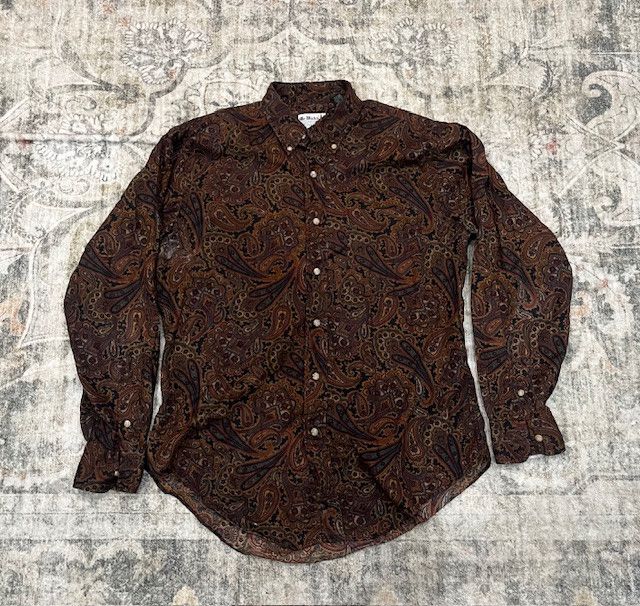 Gitman Bros. Vintage Gitman Bros. Vintage Paisley Shirt (M) – Made in USA Size US M / EU 48-50 / 2 - 1 Thumbnail