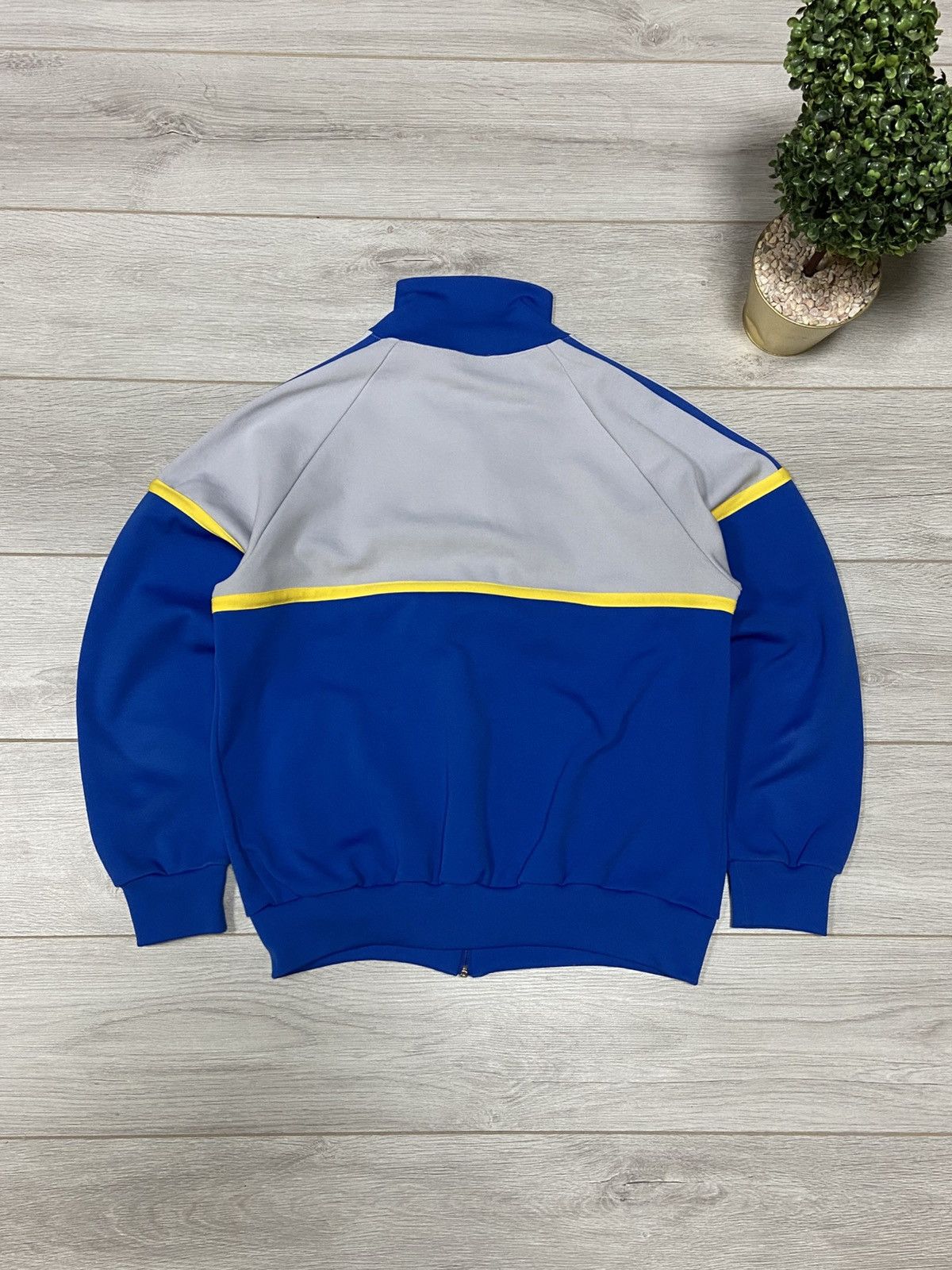 Adidas Adidas Korea vintage track jacket zip stripes Size US L / EU 52-54 / 3 - 6 Thumbnail