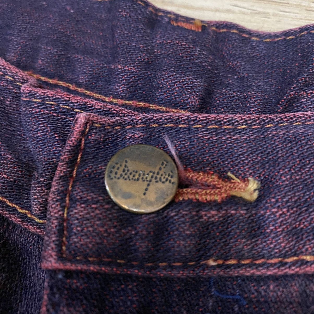 Wrangler 2000s Vintage Wrangler Purpel Flared Denim Pants Size US 30 / EU 46 - 4 Thumbnail