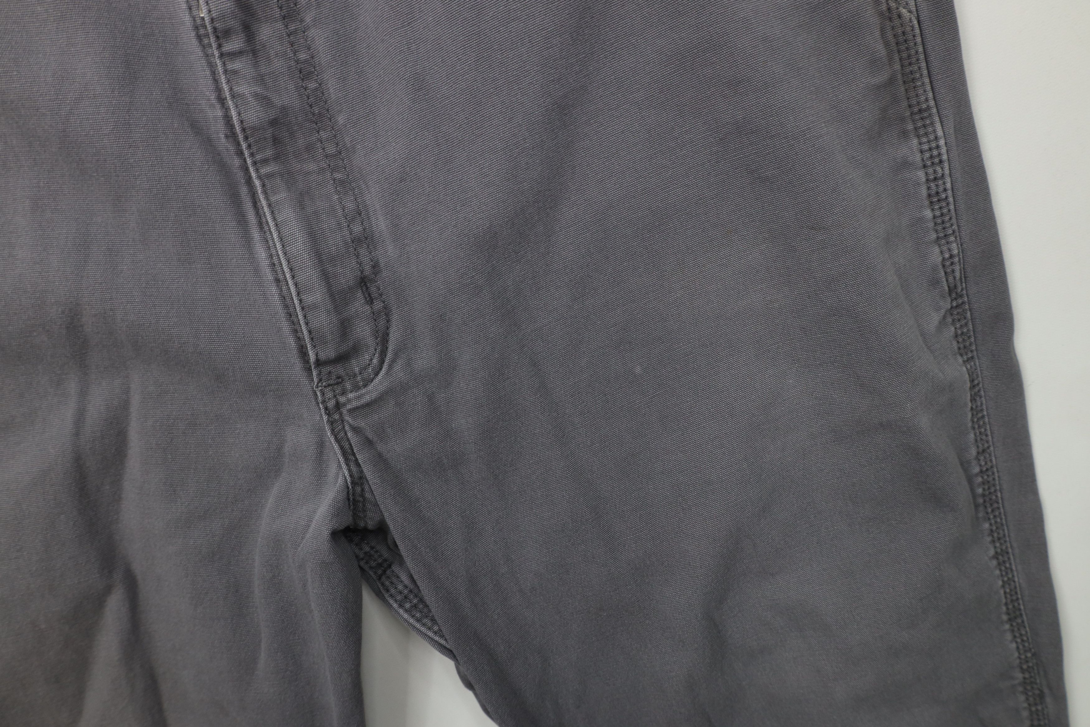 Carhartt Vintage Carhartt Spell Out Canvas Wide Leg Dungaree Pants Size US 40 / EU 56 - 7 Thumbnail