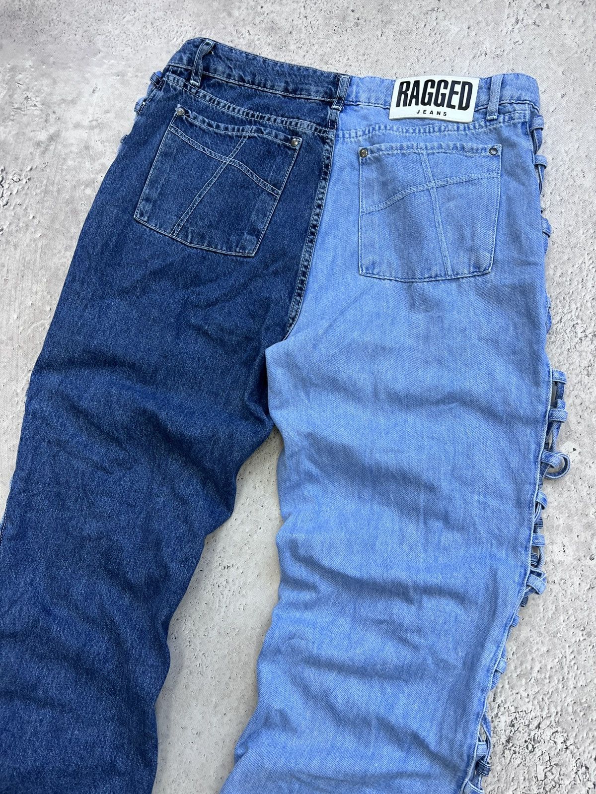 14th Addiction × Japanese Brand × Le Grande Bleu (L.G.B.) Junya Watanabe G Star Style Raw Bondage GOA Cargo Pants Size US 34 / EU 50 - 14 Thumbnail