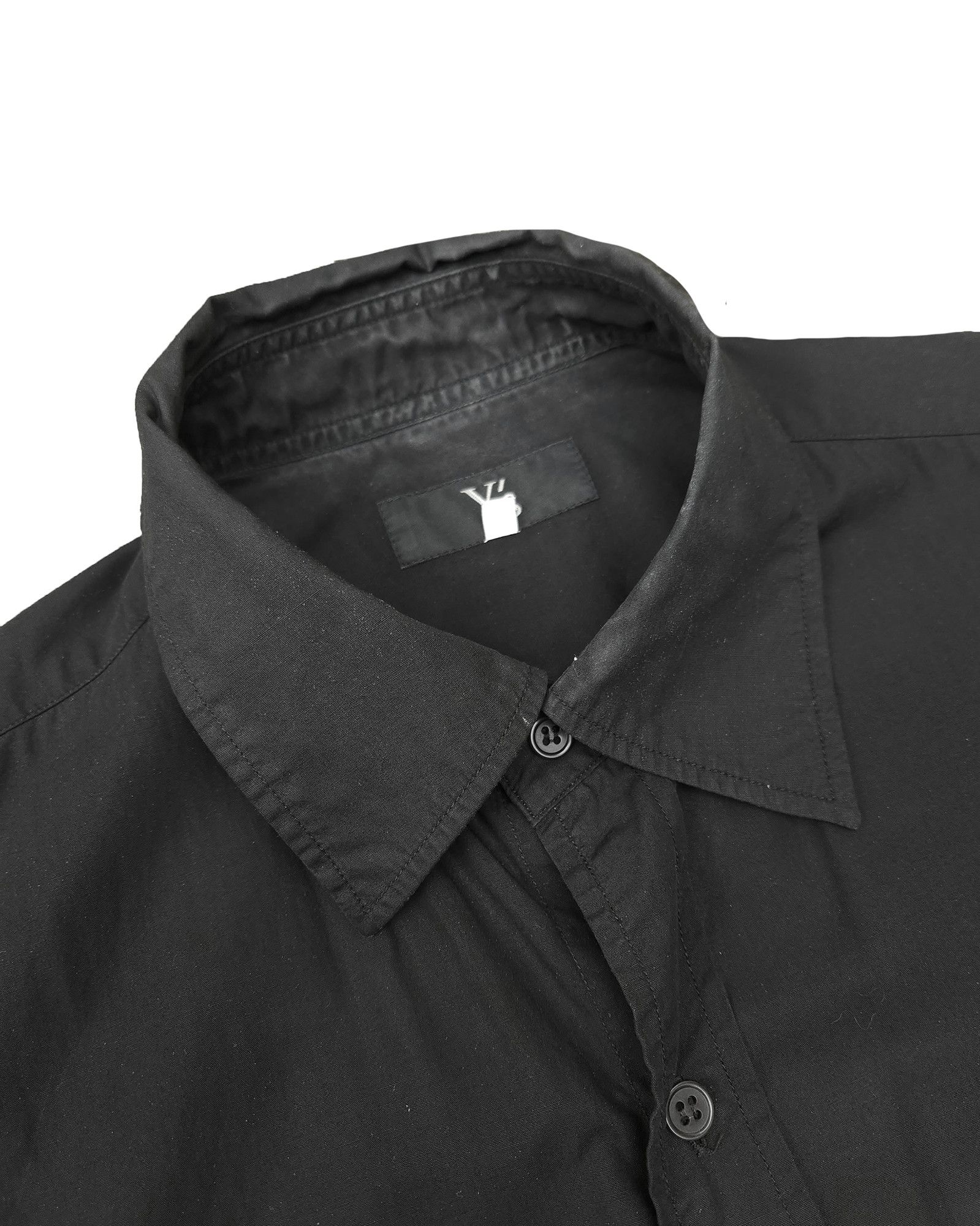 Yohji Yamamoto Y's by Yohji Yamamoto Short Sleeve Shirt Size S / US 4 / IT 40 - 2 Thumbnail