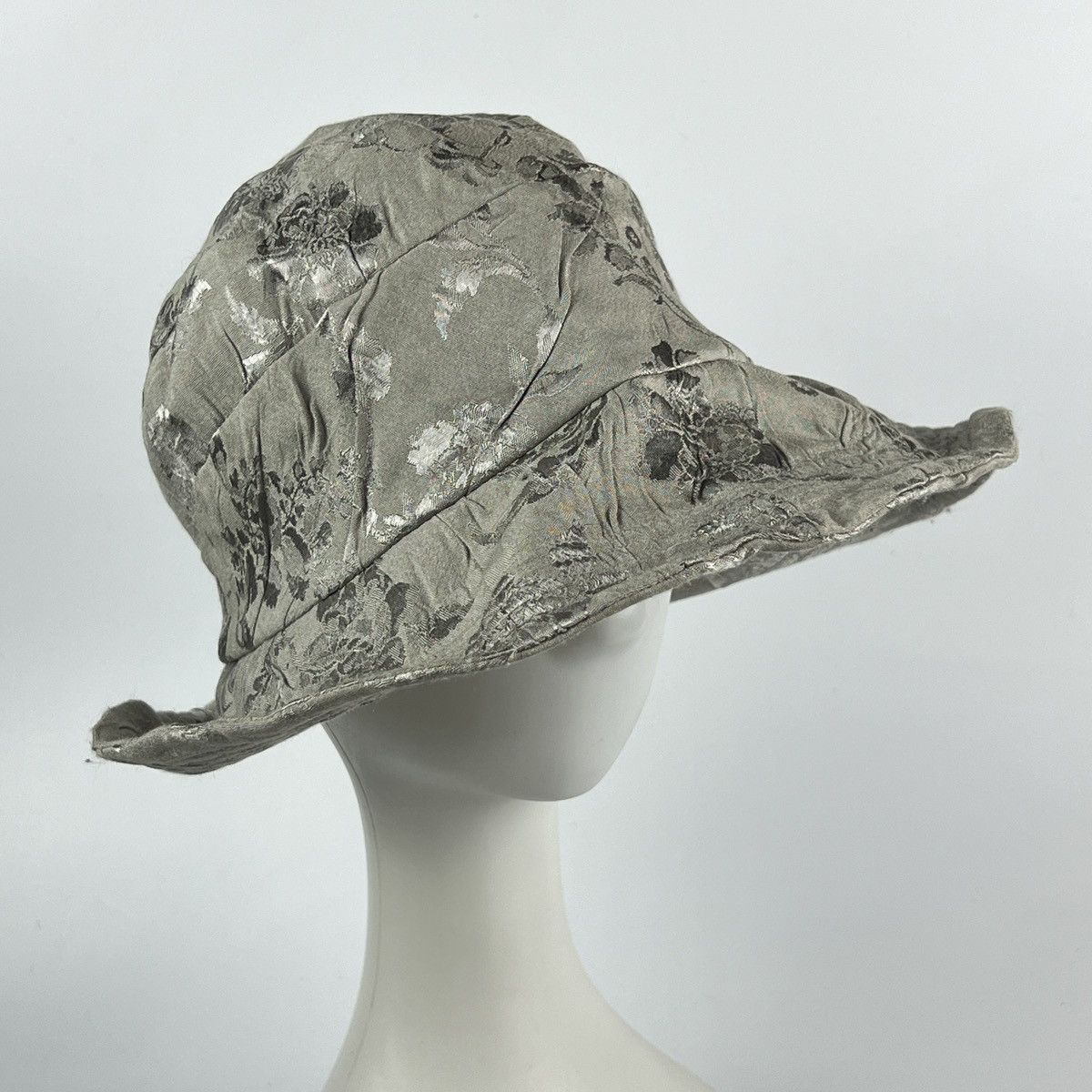 Japanese Brand Maxim Kobe Tokyo Gray Bucket Hat Size 57-58 cm Size ONE SIZE - 6 Thumbnail