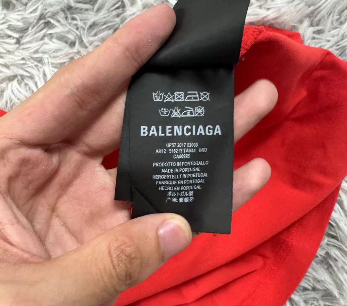 Balenciaga Balenciaga Cola Short Sleeves 2410-Nextarrow Size US S / EU 44-46 / 1 - 6 Thumbnail