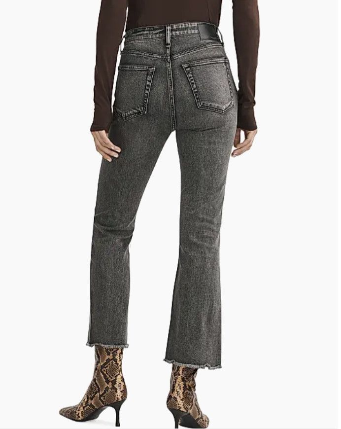Rag & Bone Rag & Bone Serwholes Casey Ankle Flare Jeans Serephina Size 24" / US 00 / IT 34 - 3 Thumbnail