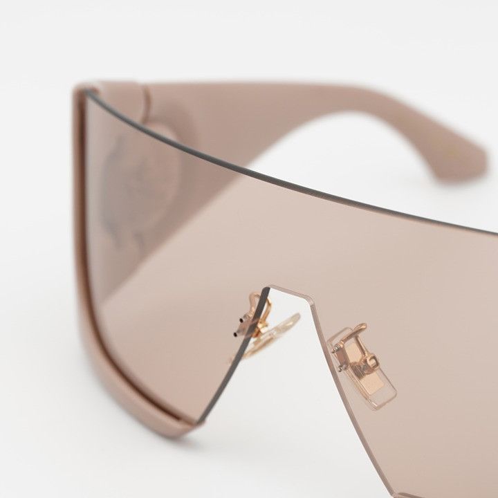 Etro Etro ETROMACARON 0FWM 2S Sunglasses Nude Shield Frame Size ONE SIZE - 2 Thumbnail