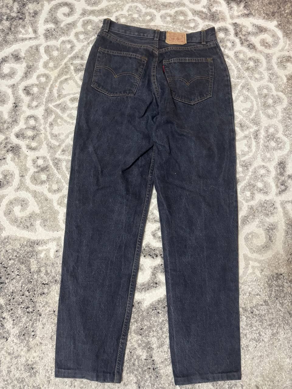 Levi's Vintage Clothing Vintage Levi's 901 High Waisted Skinny Jeans 90s-RARE FRANCE Size 31" - 3 Thumbnail