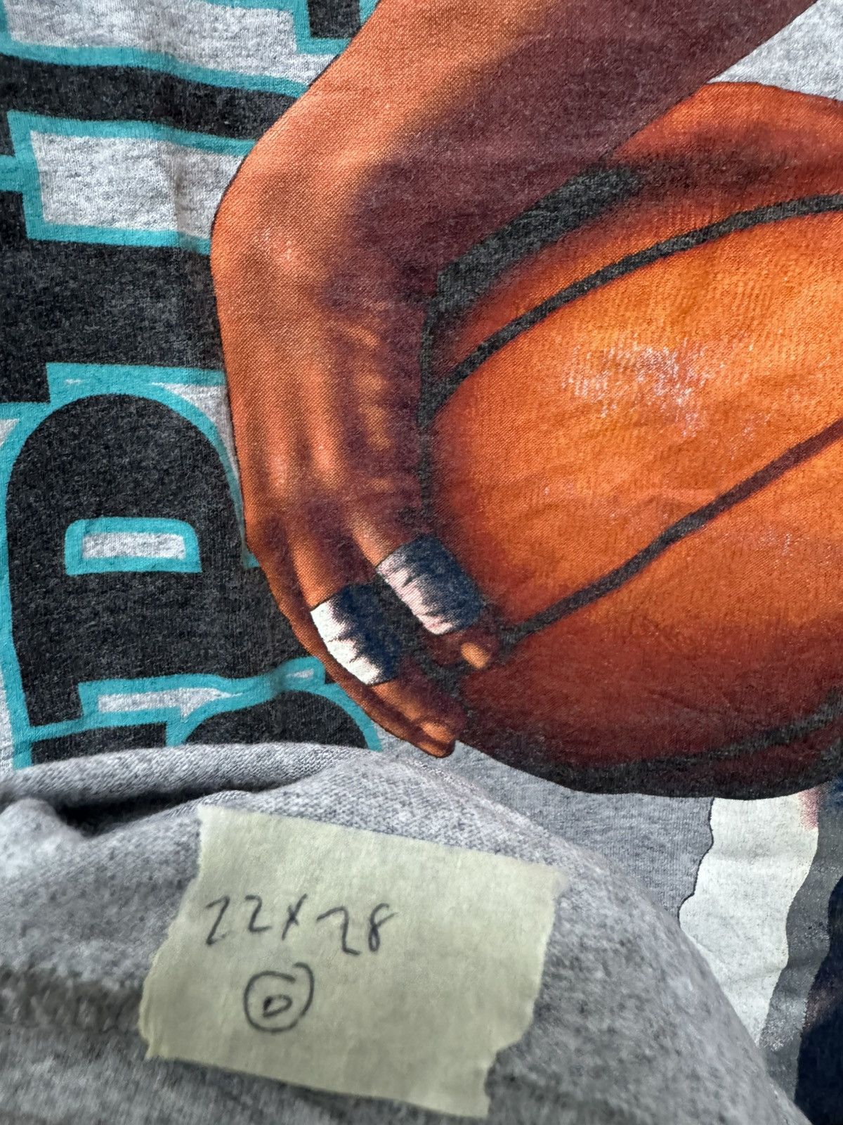 Vintage Vintage 90’s Spurs San Antonio Nutmweg Lee T shirt Size US M / EU 48-50 / 2 - 10 Thumbnail