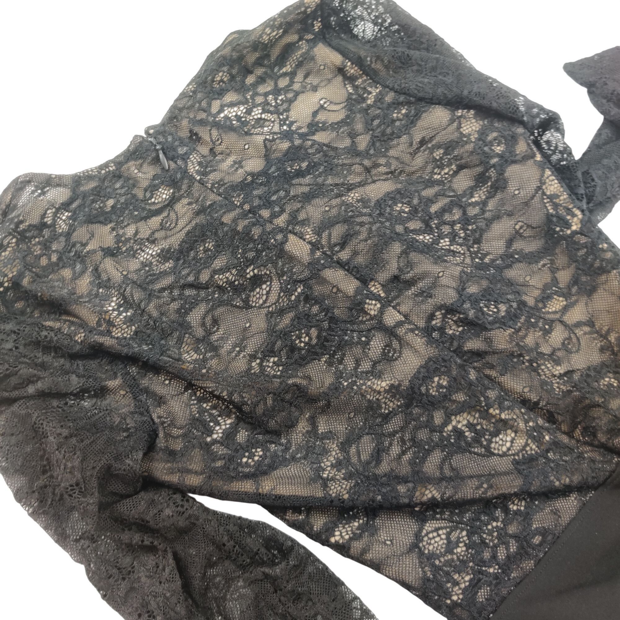 Other Ali & Jay L'Arc Lace Mini A Line Dress S Black Fairy Grunge Size S / US 4 / IT 40 - 5 Thumbnail