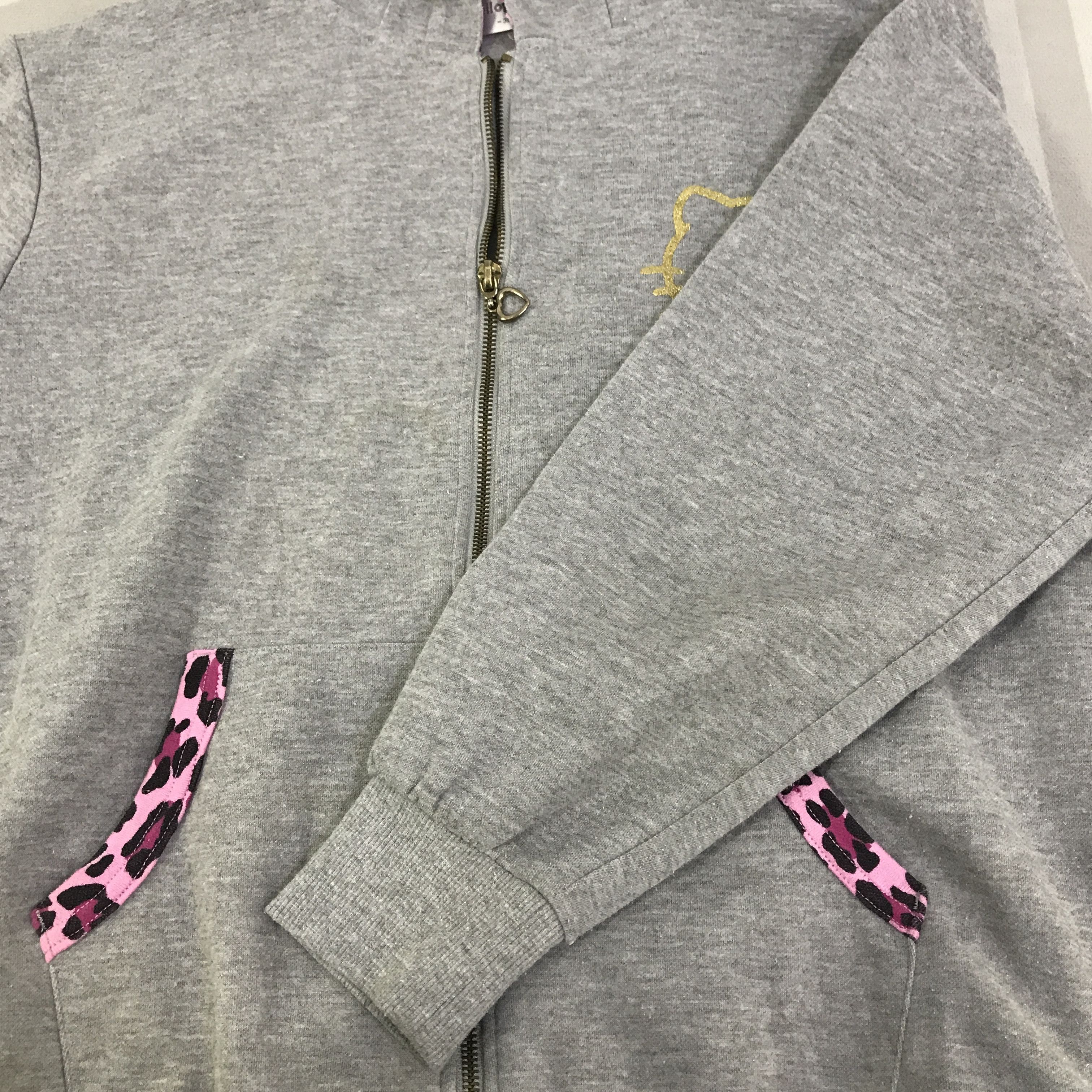 Japanese Brand Vintage Hello Kitty Hoodies K127B2 Size L / US 10 / IT 46 - 8 Thumbnail