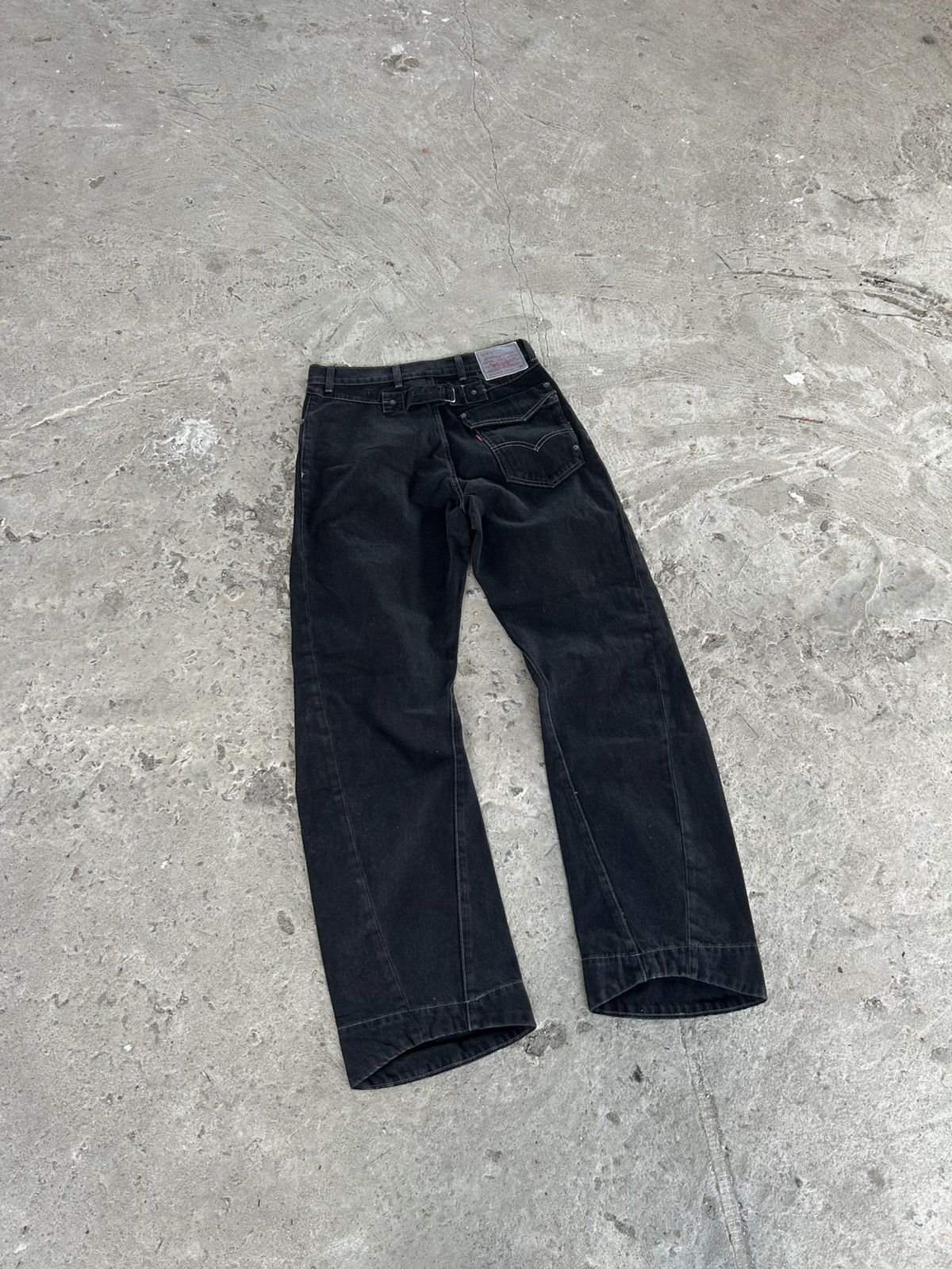 Kiko Kostadinov × Levi's Levi’s x Kiko Kostadinov Black Archive Bootcut Denim 31x34 Size US 31 - 7 Thumbnail