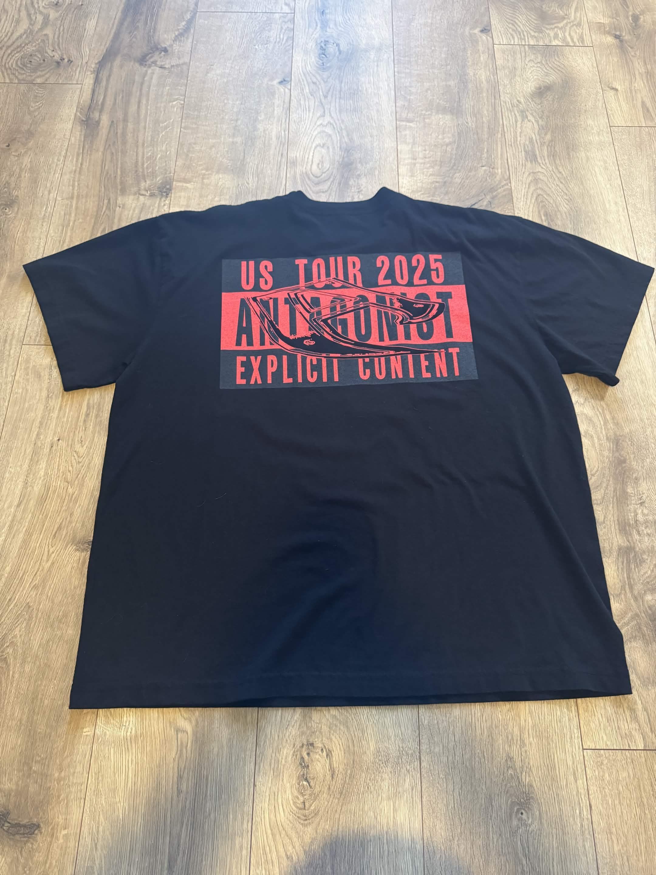 Playboi Carti Antagonist Tour 2.0 Tour Tee Size US XL / EU 56 / 4 - 2 Thumbnail
