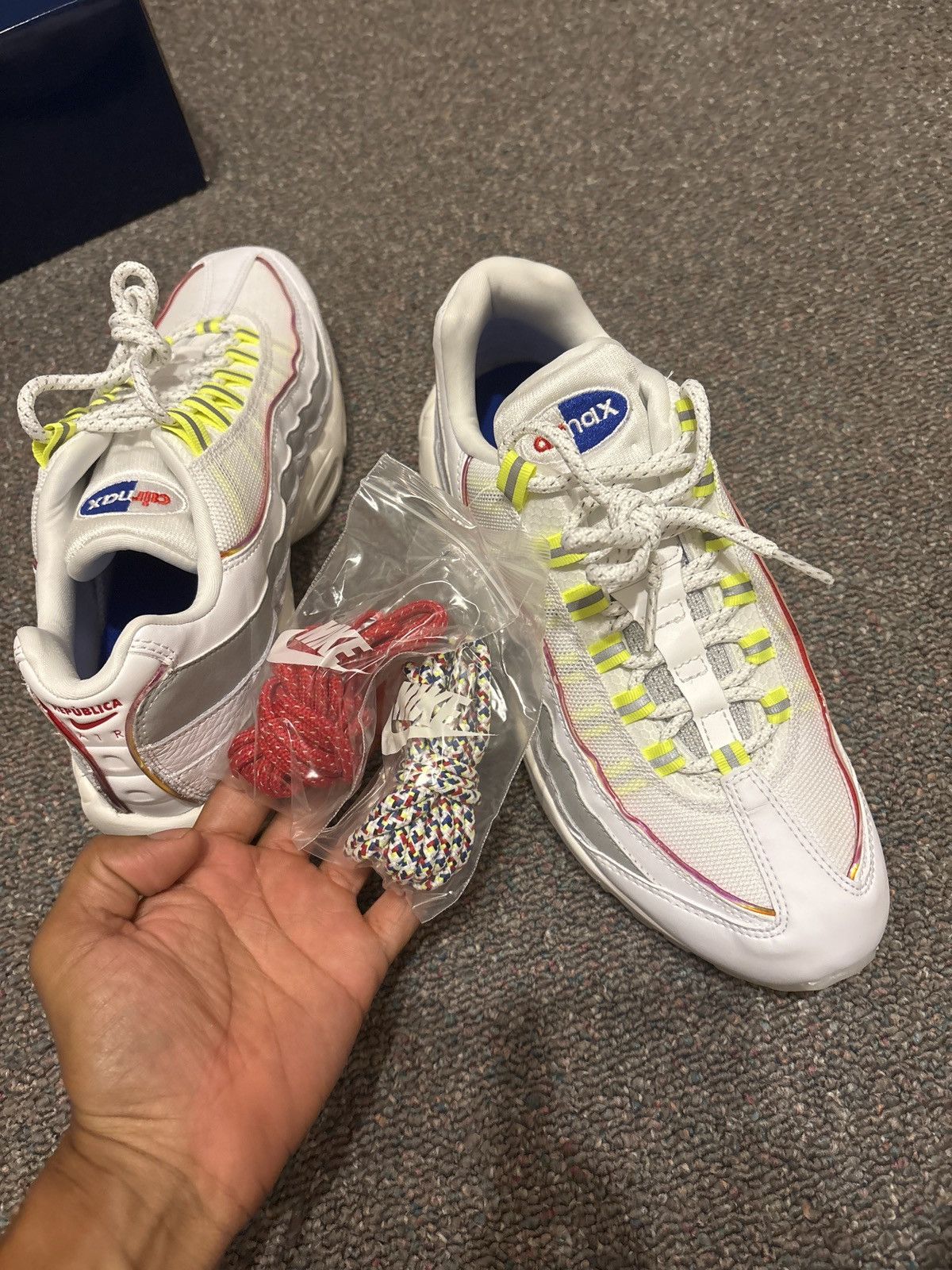 Nike Air max 95 PRM De Lo Mio Size US 8.5 / EU 41-42 - 8 Thumbnail