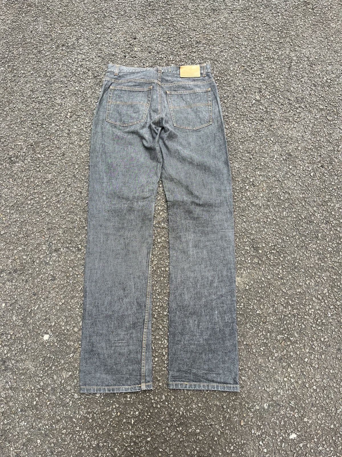 Saint Laurent Paris YSL Saint Laurent Paris Silver Denim Jeans Size US 32 / EU 48 - 13 Thumbnail