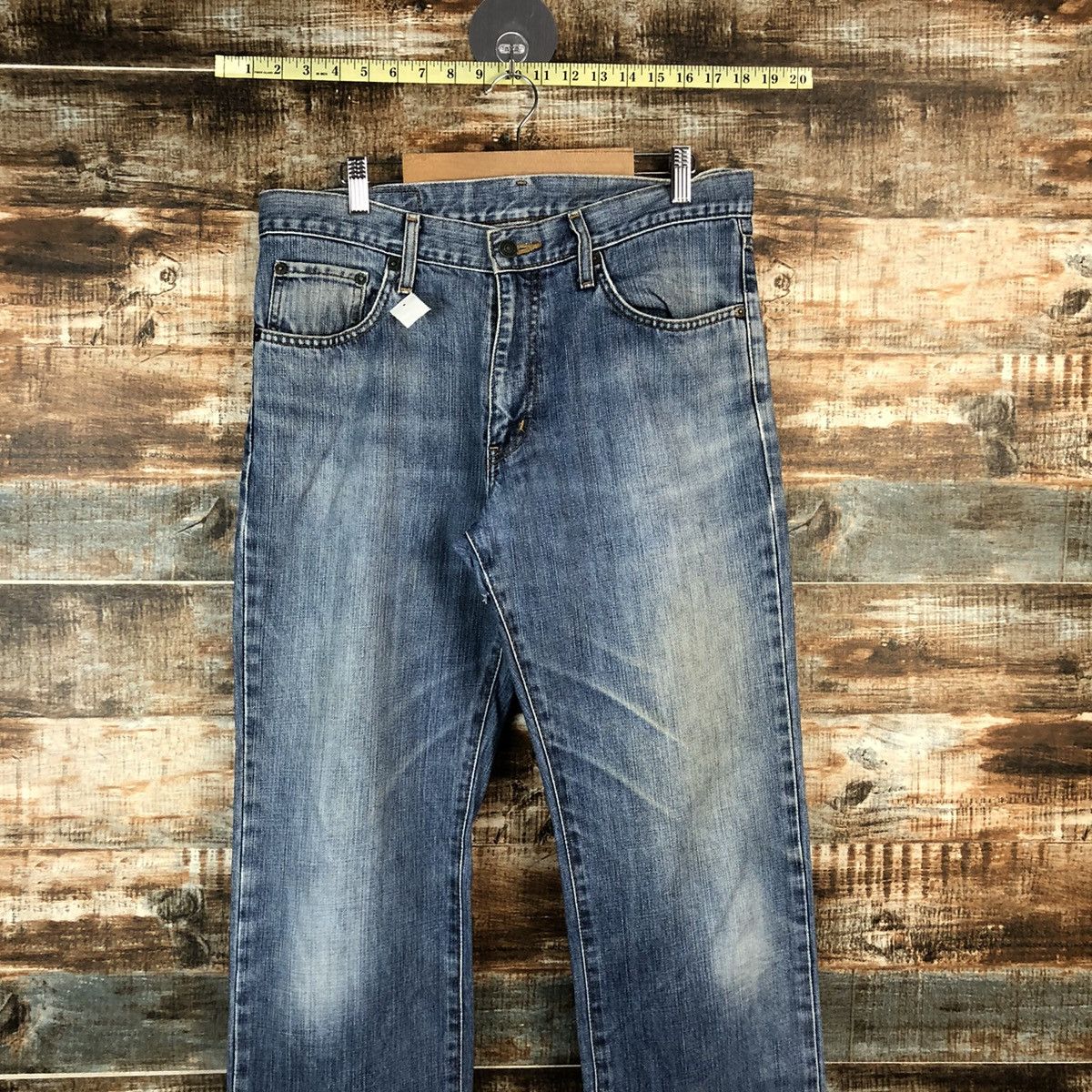 Edwin DL Edwin Japan vintage Blue Denim Pants #C186 Size US 33 - 2 Thumbnail