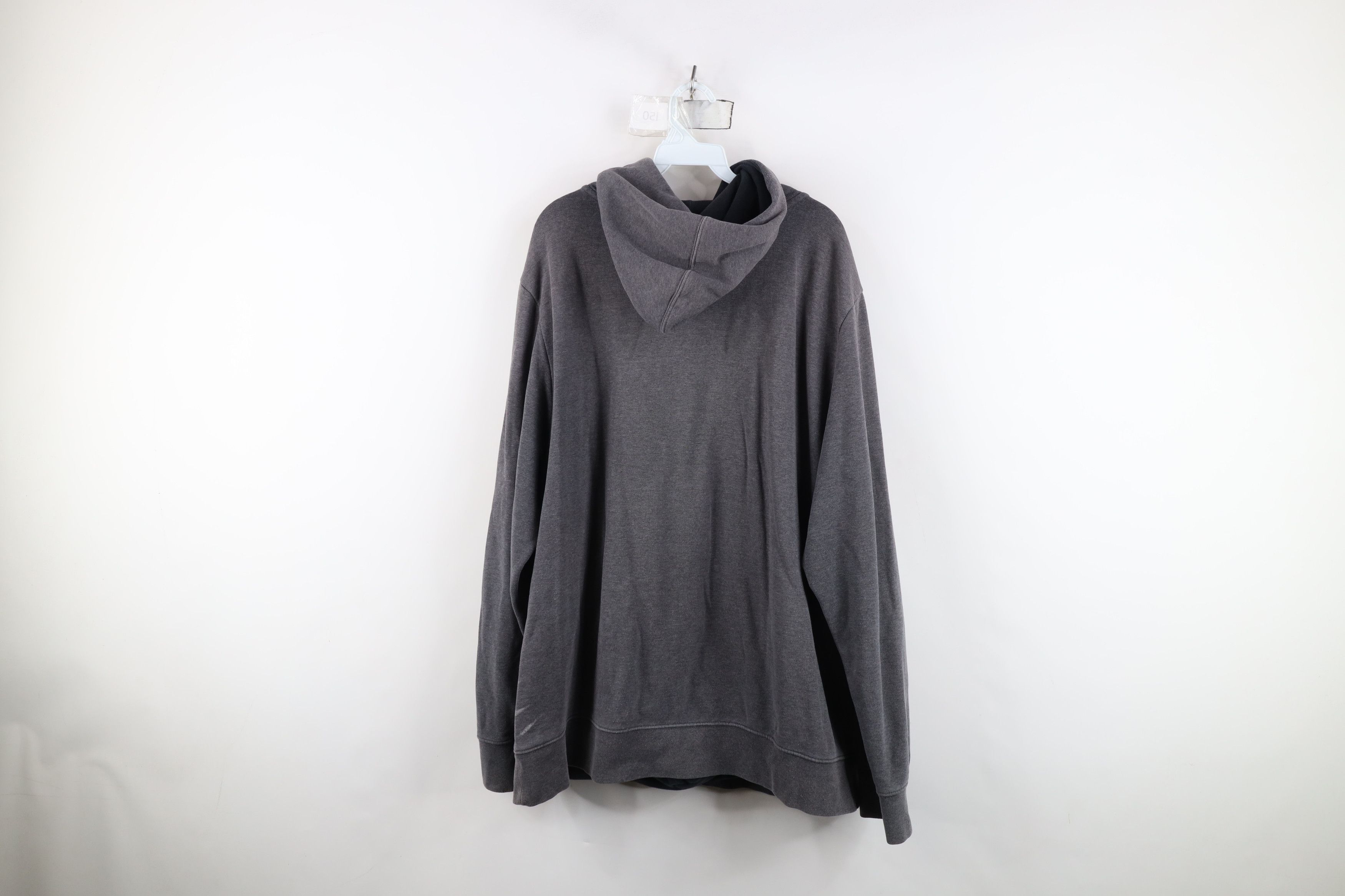 The North Face Vintage Y2K The North Face Spell Out Big Logo Hoodie Gray Size US XXL / EU 58 / 5 - 12 Thumbnail