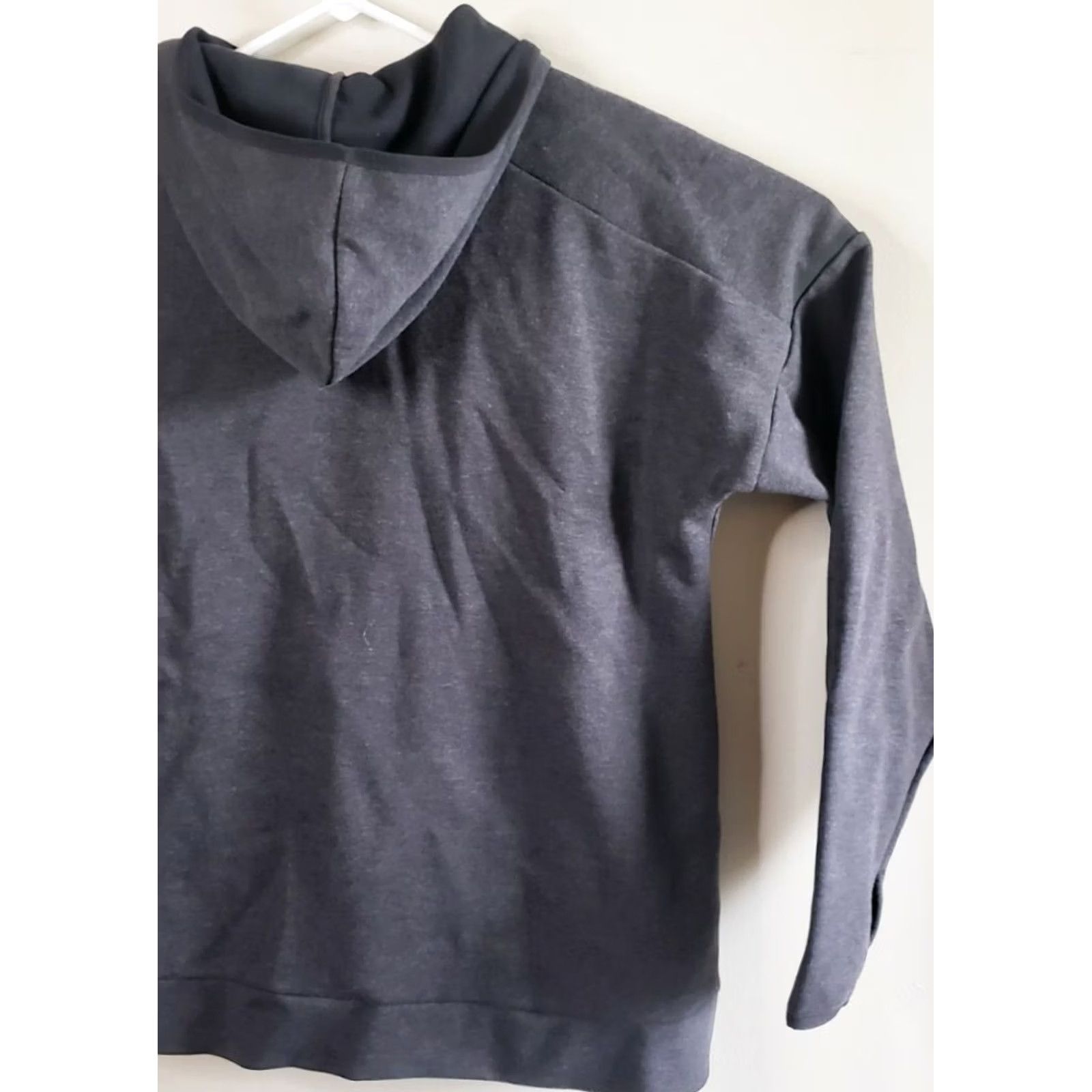 Champion Champion Women's XL Full Zip Hoodie Gray Athletic Long Sleeve Size XL / US 12-14 / IT 48-50 - 7 Thumbnail