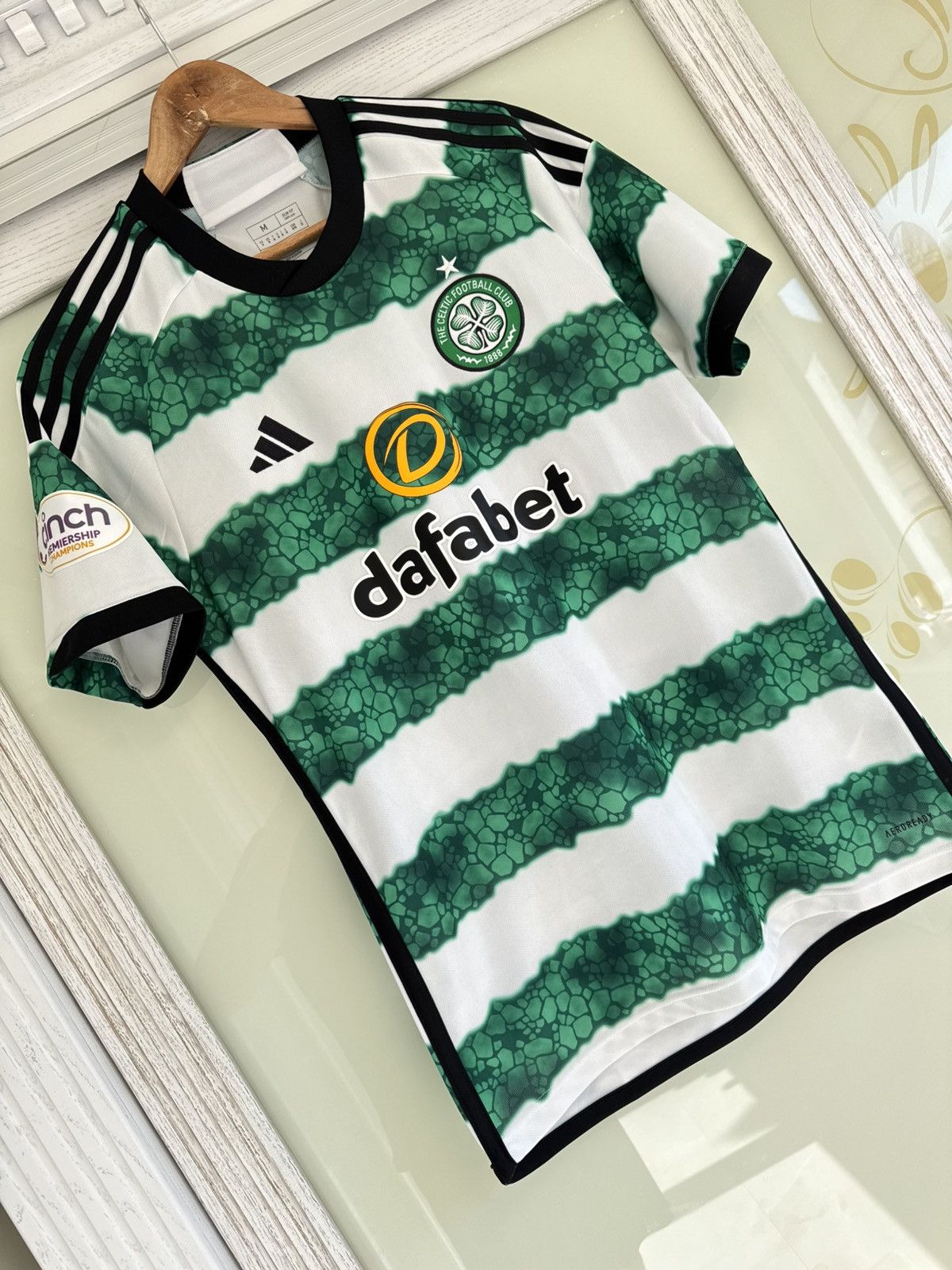 Adidas Celtic Glasgow 2023-2024 Home Soccer Jersey Football Shirt Size US M / EU 48-50 / 2 - 4 Thumbnail