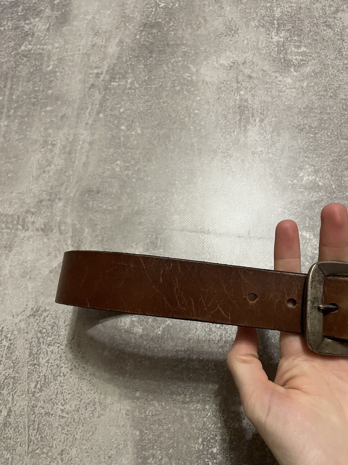 Kangol Vintage Kangol Leather Belt 90s Size ONE SIZE - 7 Thumbnail