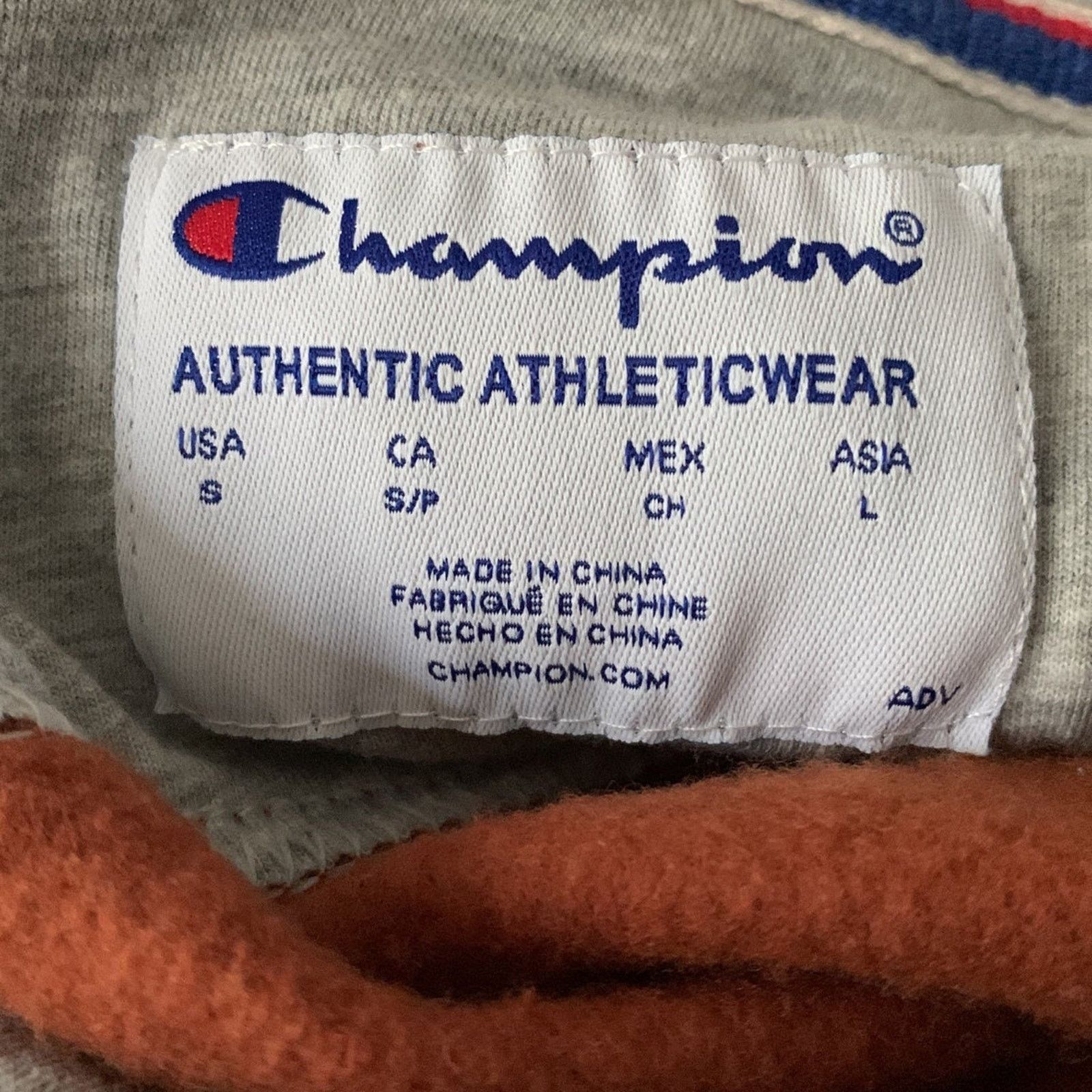 Champion Champion Men's Size Small Sweatshirt Drawstring Hoodie Size US S / EU 44-46 / 1 - 8 Thumbnail
