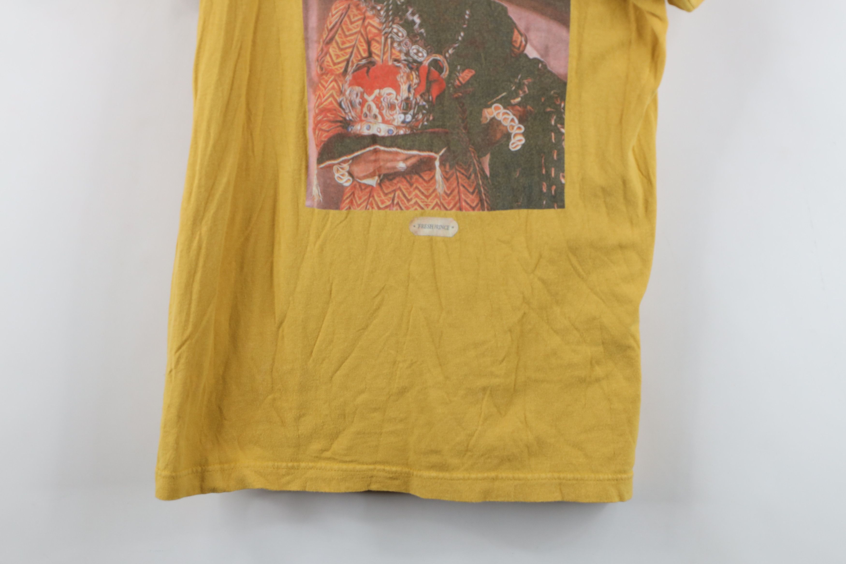 Cross Colours Vintage Y2K Cross Colours Prince of Bel Air T-Shirt Yellow Size US S / EU 44-46 / 1 - 3 Thumbnail