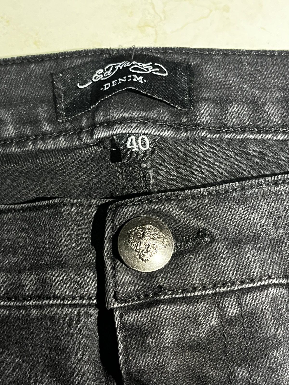 Ed Hardy DAGGER SKULL SLIM JEAN Size US 40 / EU 56 - 9 Thumbnail