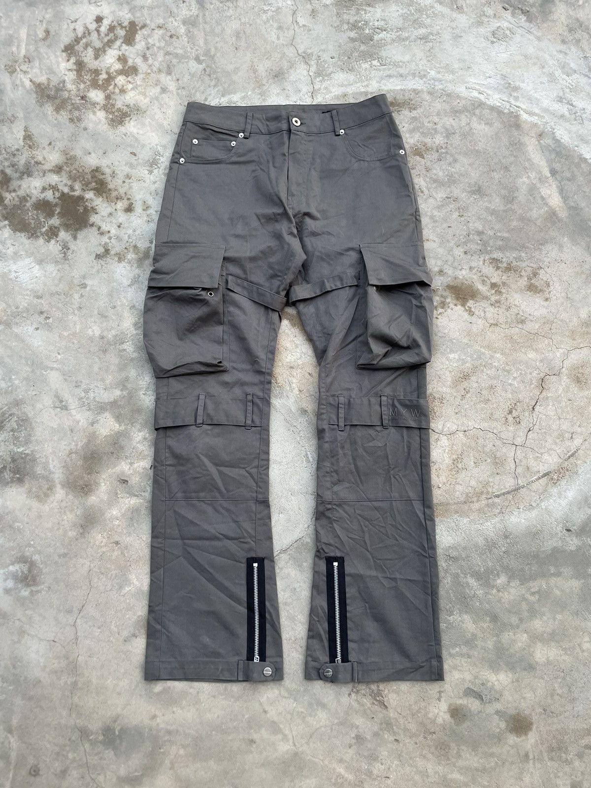 Beauty Beast × Japanese Brand IMYW Bondage Cargo Pants ziper Size US 31 - 7 Thumbnail