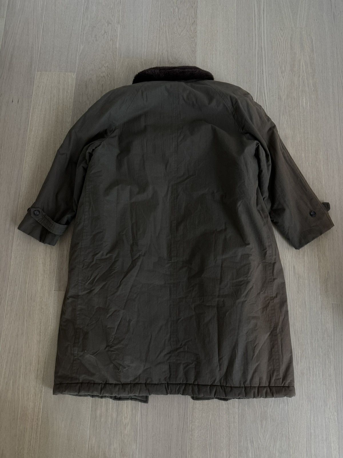 Comme des Garcons Homme Comme des Garçons Homme Vintage Archive Fur-Lined Overcoat Size US XL / EU 56 / 4 - 8 Thumbnail
