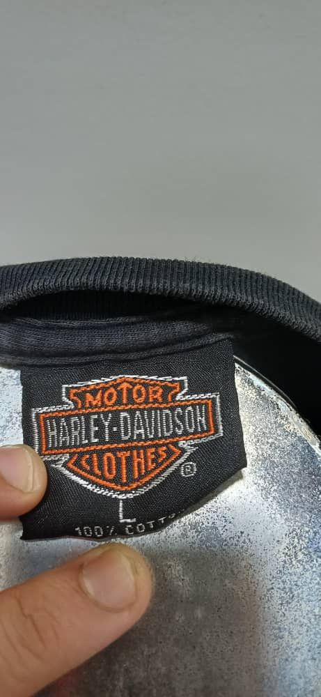 Champion VINTAGE 90's HARLEY DAVIDSON X LOONEY TUNES SHIRT Size US L / EU 52-54 / 3 - 5 Thumbnail