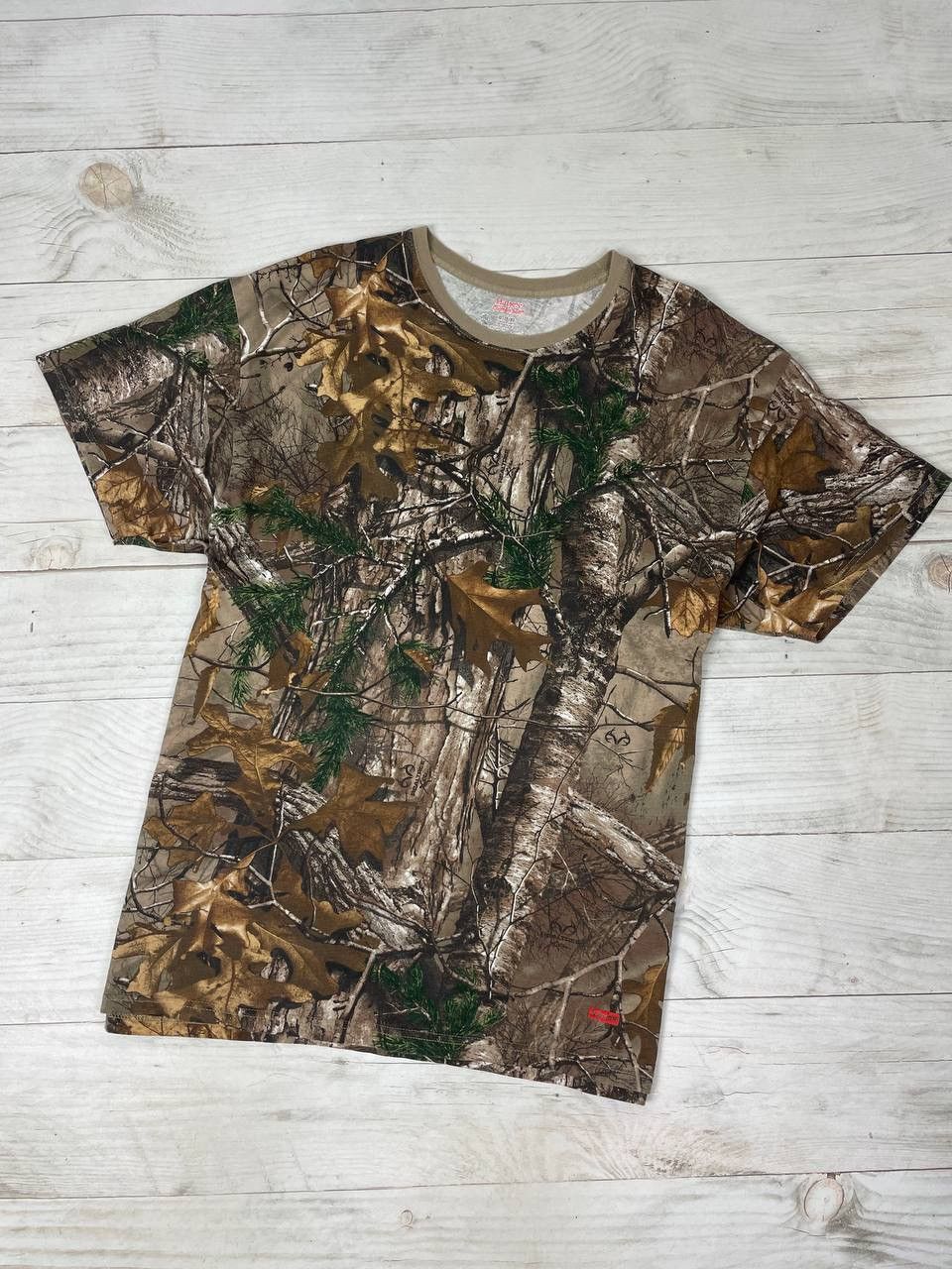 Hanes × Realtree × Supreme Supreme Hanes Realtree Camo Military