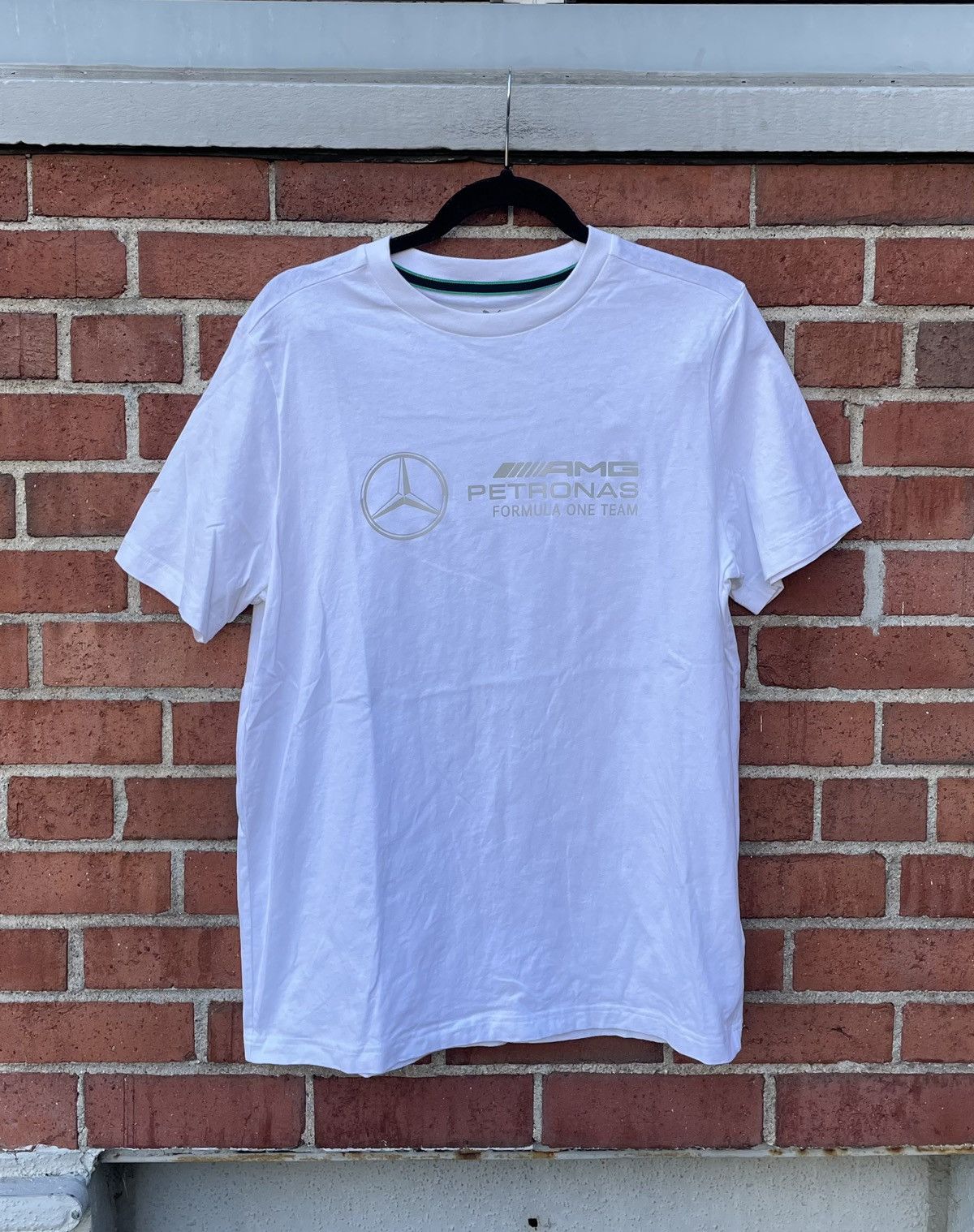 Puma Mercedes Benz AMG Petronas Motorsports Puma White Men TShirt Size US M / EU 48-50 / 2 - 1 Thumbnail