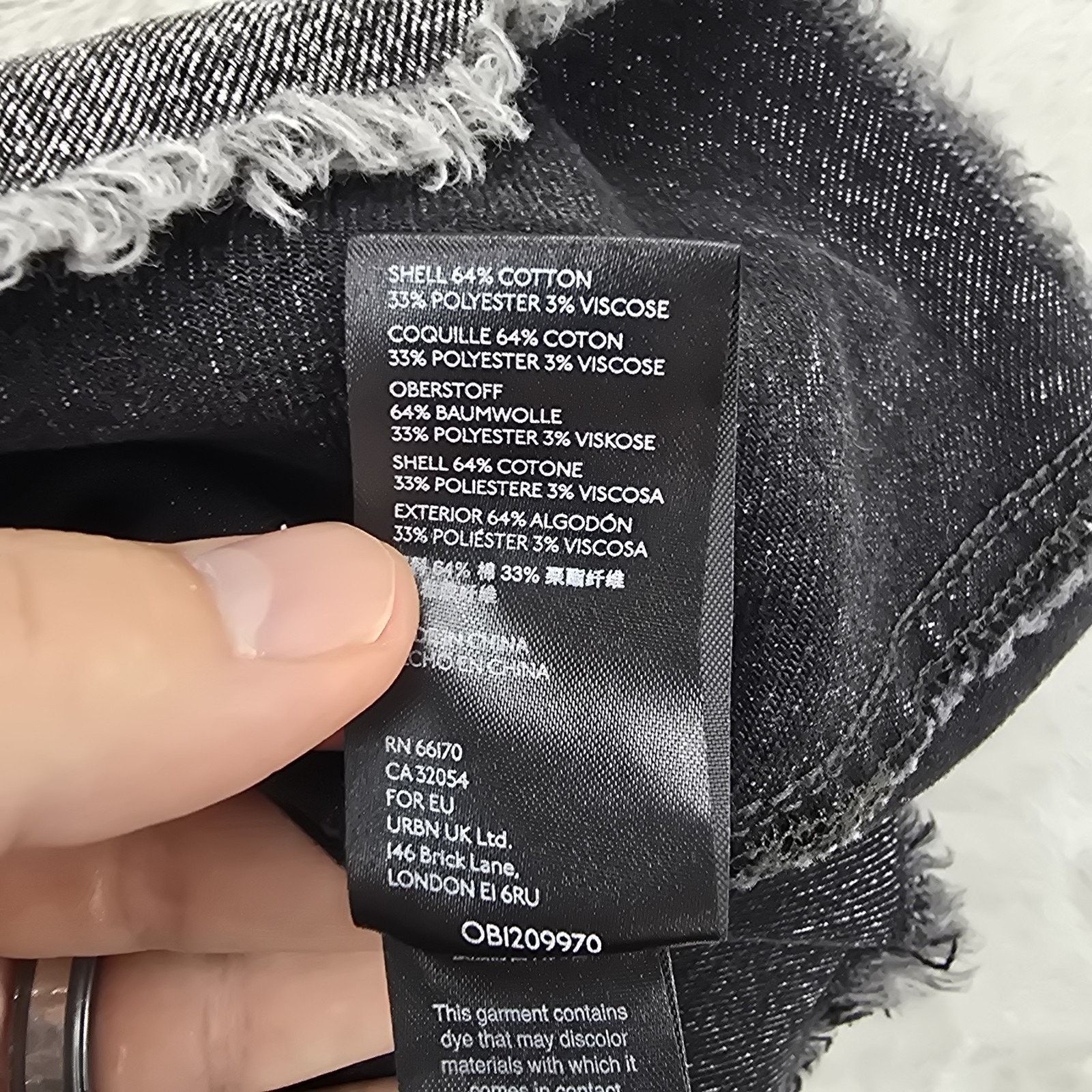 Free People Free People We The Free Black Denim Faded Pleated Skirt Size 27" / US 4 / IT 40 - 5 Thumbnail