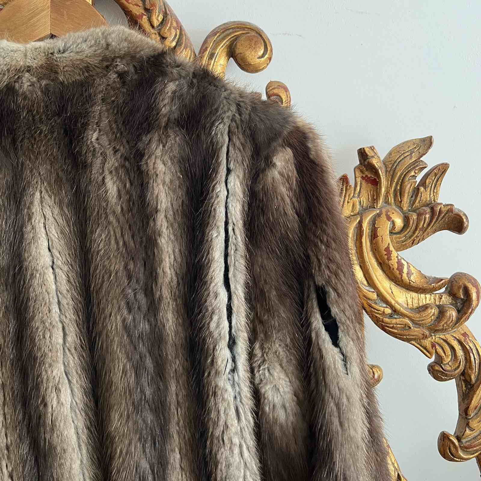 Vintage Vintage Mink coat Saga Furs Beige Jacket Sz M International Size M / US 6-8 / IT 42-44 - 4 Thumbnail