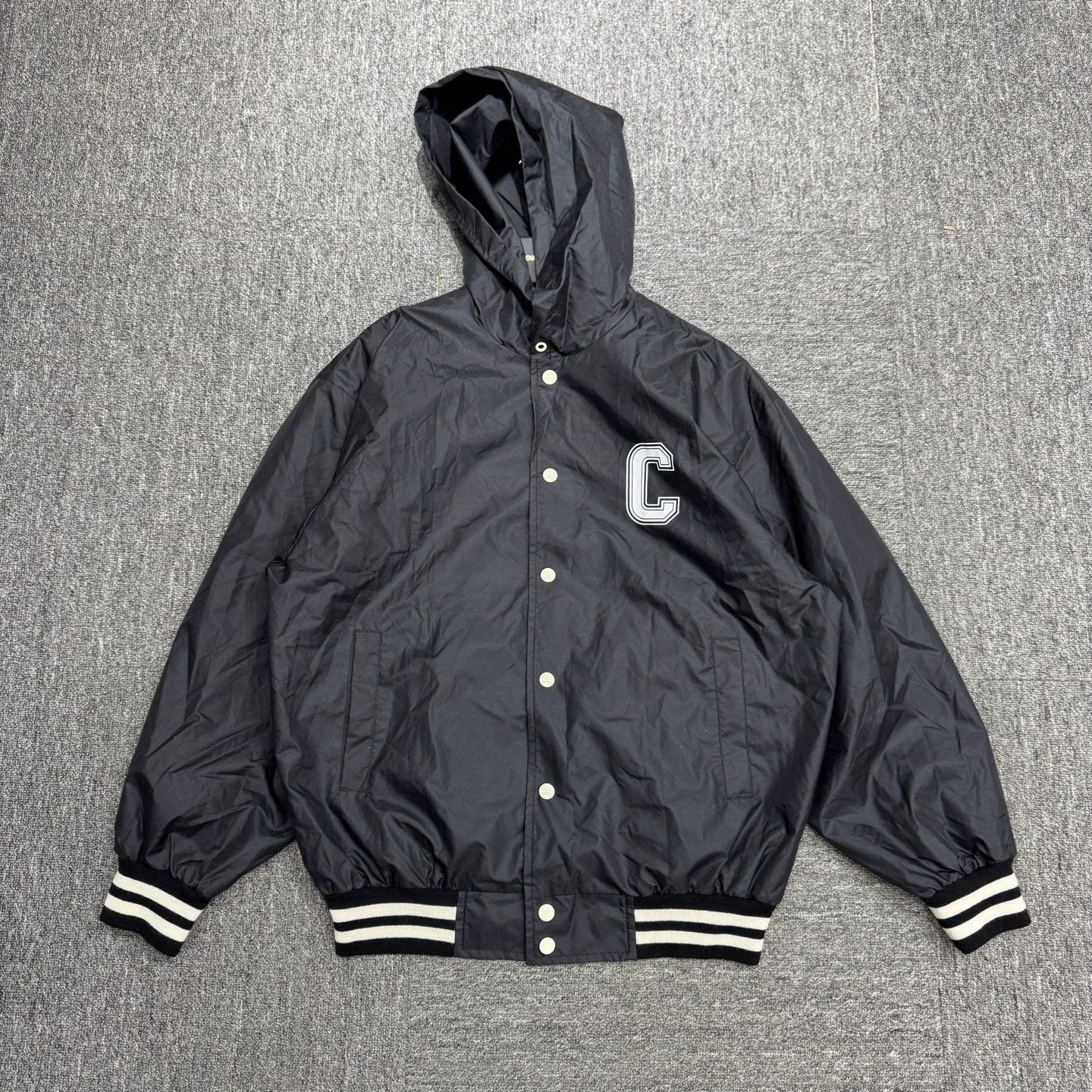 Celine Celine Logo Print Shell Jacket 34 Size XS / US 0-2 / IT 36-38 - 1 Thumbnail