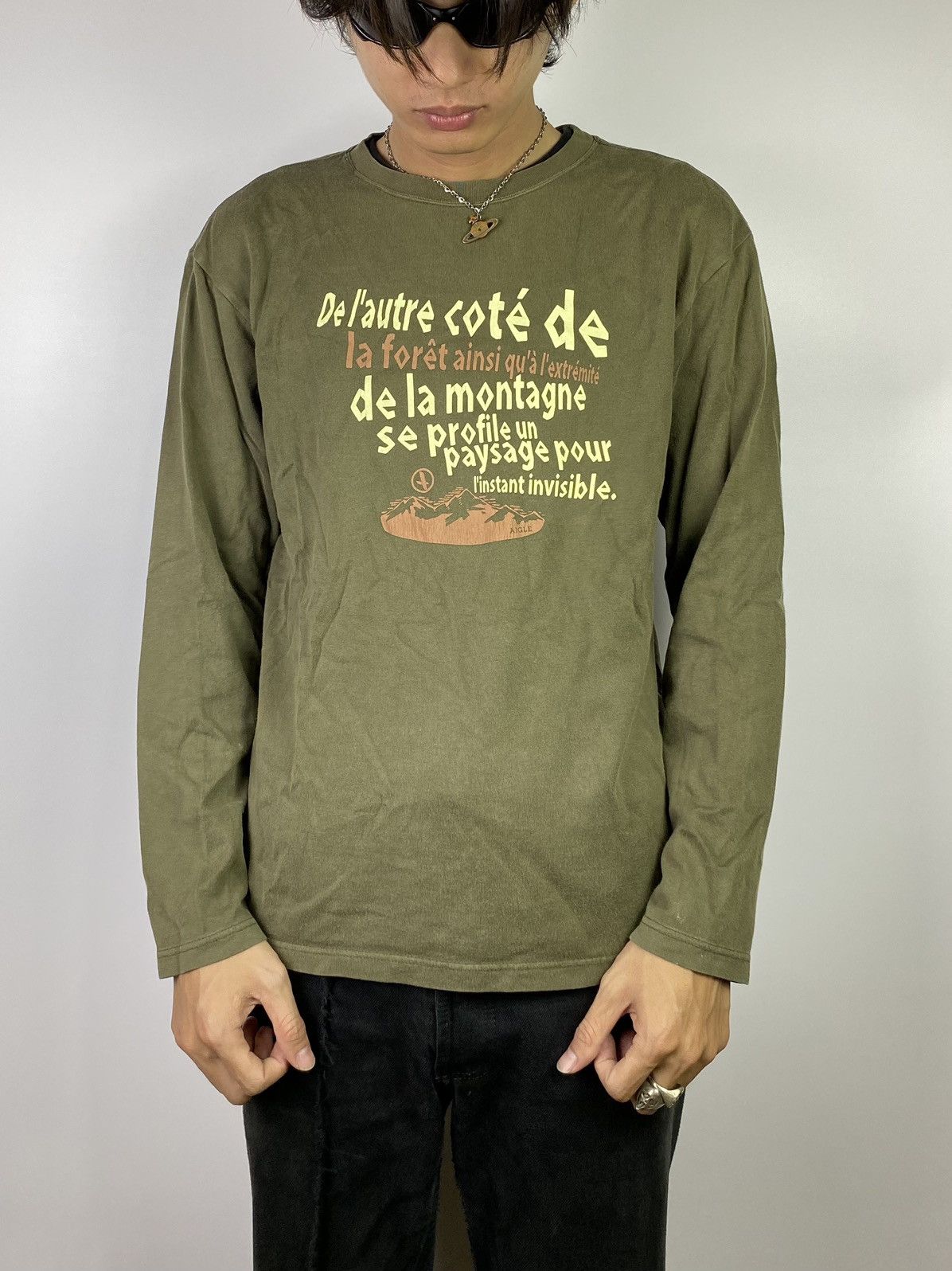 If Six Was Nine × Japanese Brand 2000s delautre cote de aigle longsleeve style Size US M / EU 48-50 / 2 - 10 Thumbnail