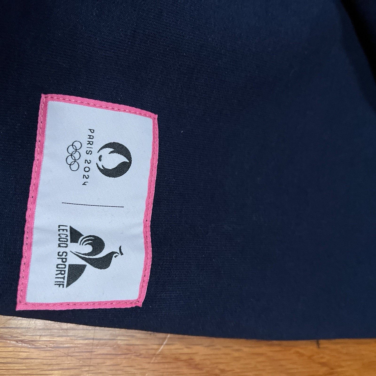 Le Coq Sportif NWT Le Coq Sportif x Paris 2024 Olympics Navy Hoodie Sweater Size US XL / EU 56 / 4 - 10 Thumbnail