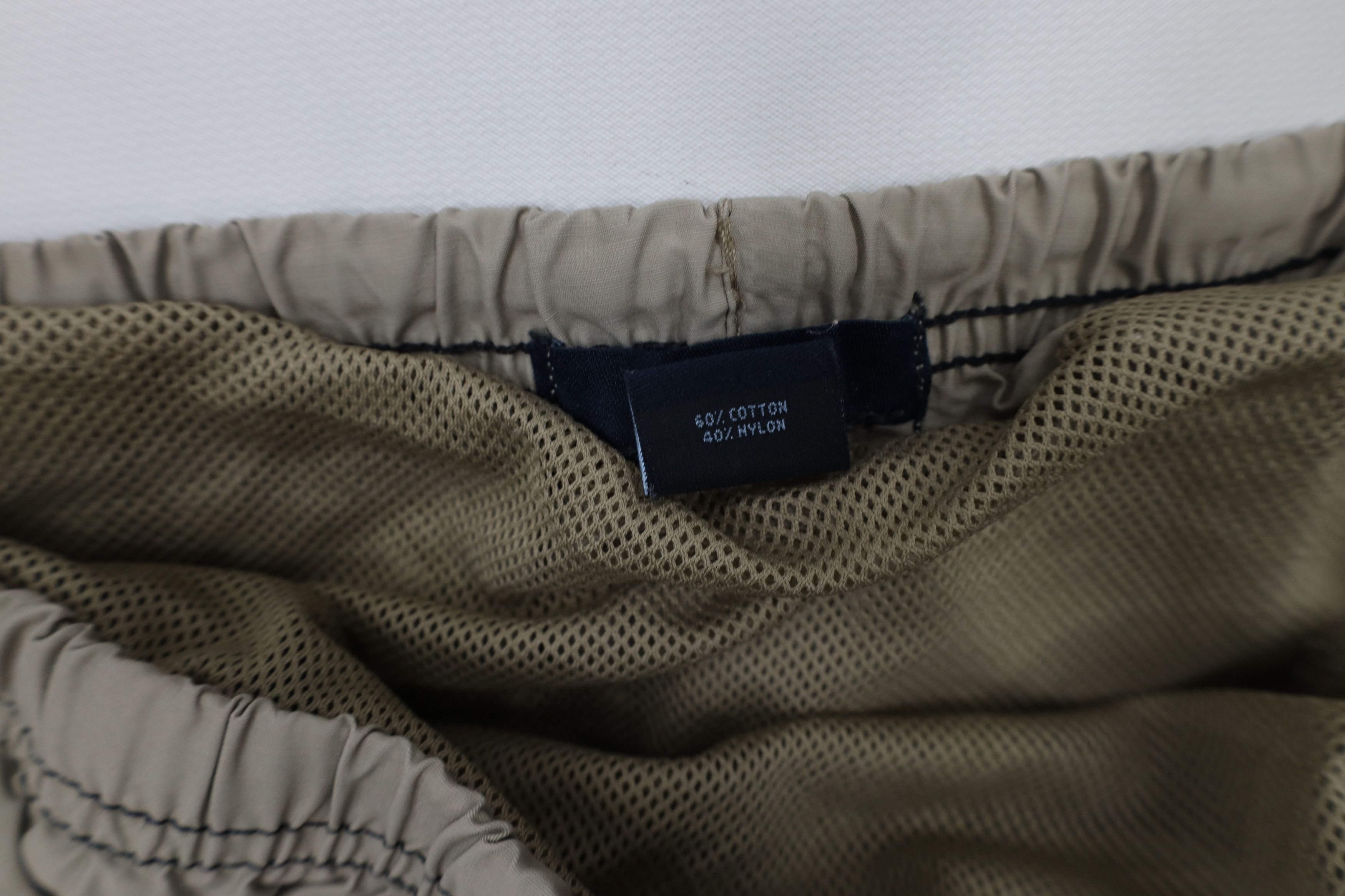 Gap × Vintage Vintage 90s Y2K Gap Above Knee Shorts Swim Trunks Beige Size US 34 / EU 50 - 6 Thumbnail