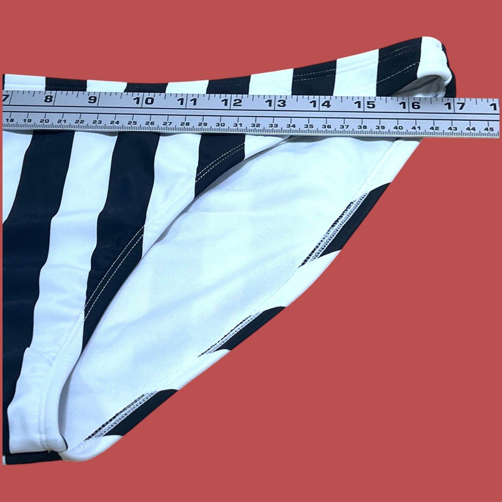Other Shade & Shore-Women's Striped Medium Coverage Bikini Bottom- Size ONE SIZE - 5 Thumbnail