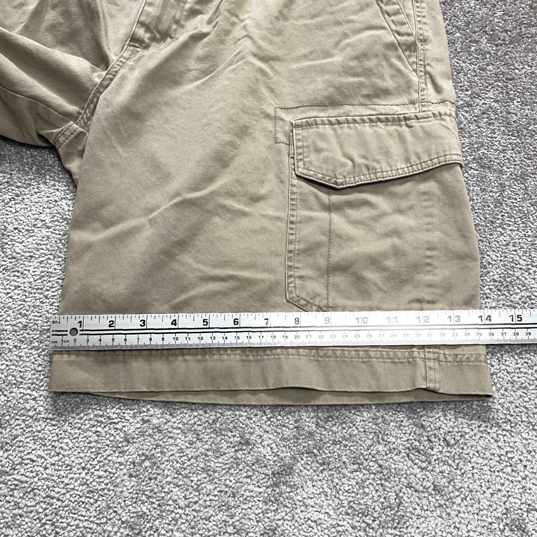 Vintage Columbia Cargo Shorts Men 40 Brown Canvas Flat Front Outdoor Casual 10" Inseam Size US 40 / EU 56 - 7 Thumbnail