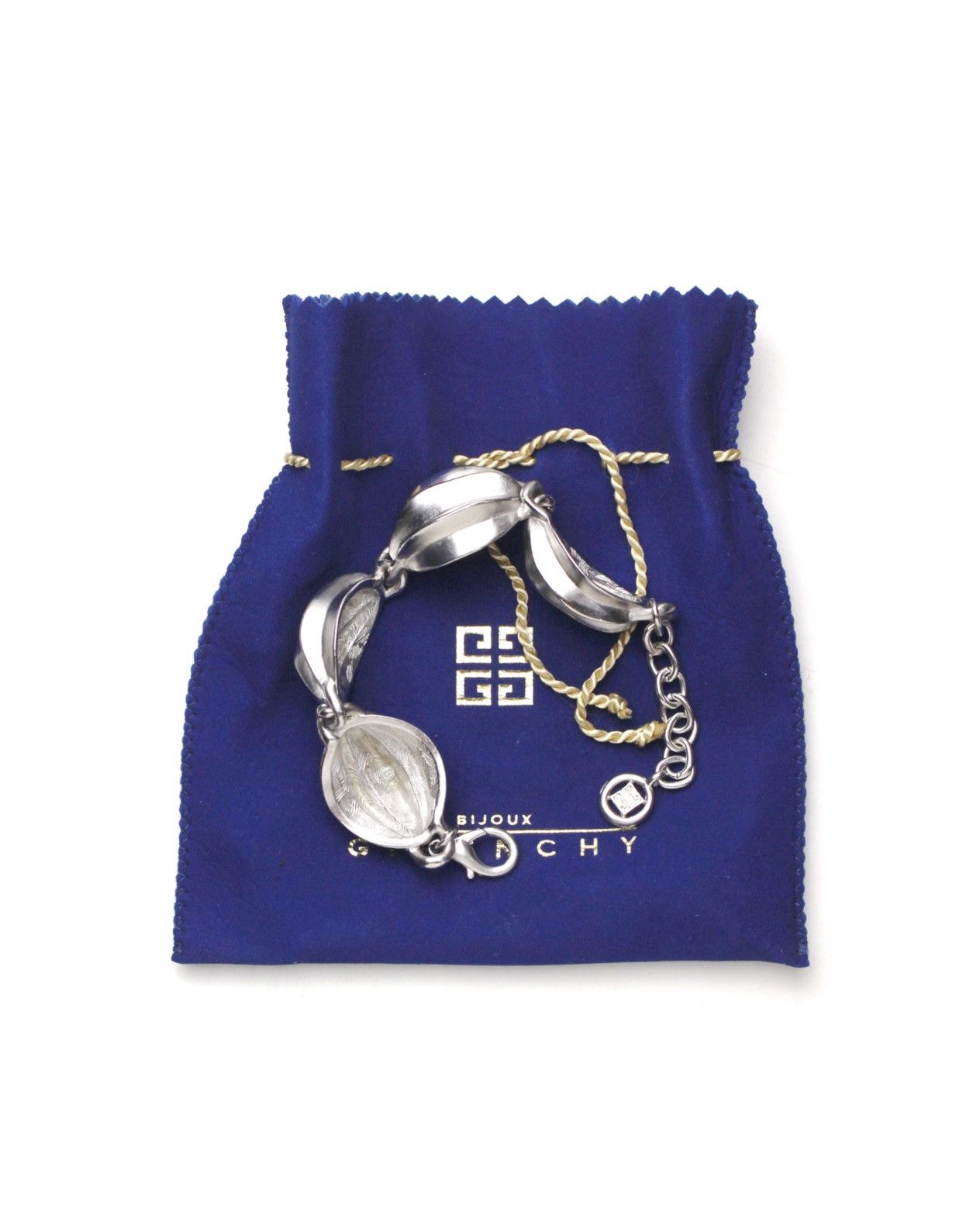 Givenchy 1970S GIVENCHY BRUTALIST SATIN SILVER BRACELET – TAKASHIMAYA Size ONE SIZE - 3 Thumbnail