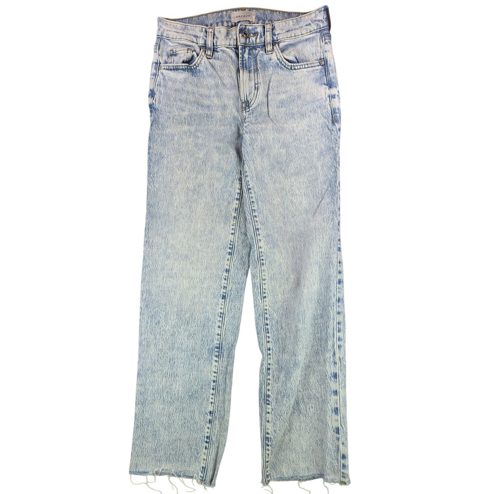 Pacsun PacSun | Acid Wash Stretch 90's Straight Jeans | Size 24 Size 24" / US 00 / IT 34 - 1 Thumbnail
